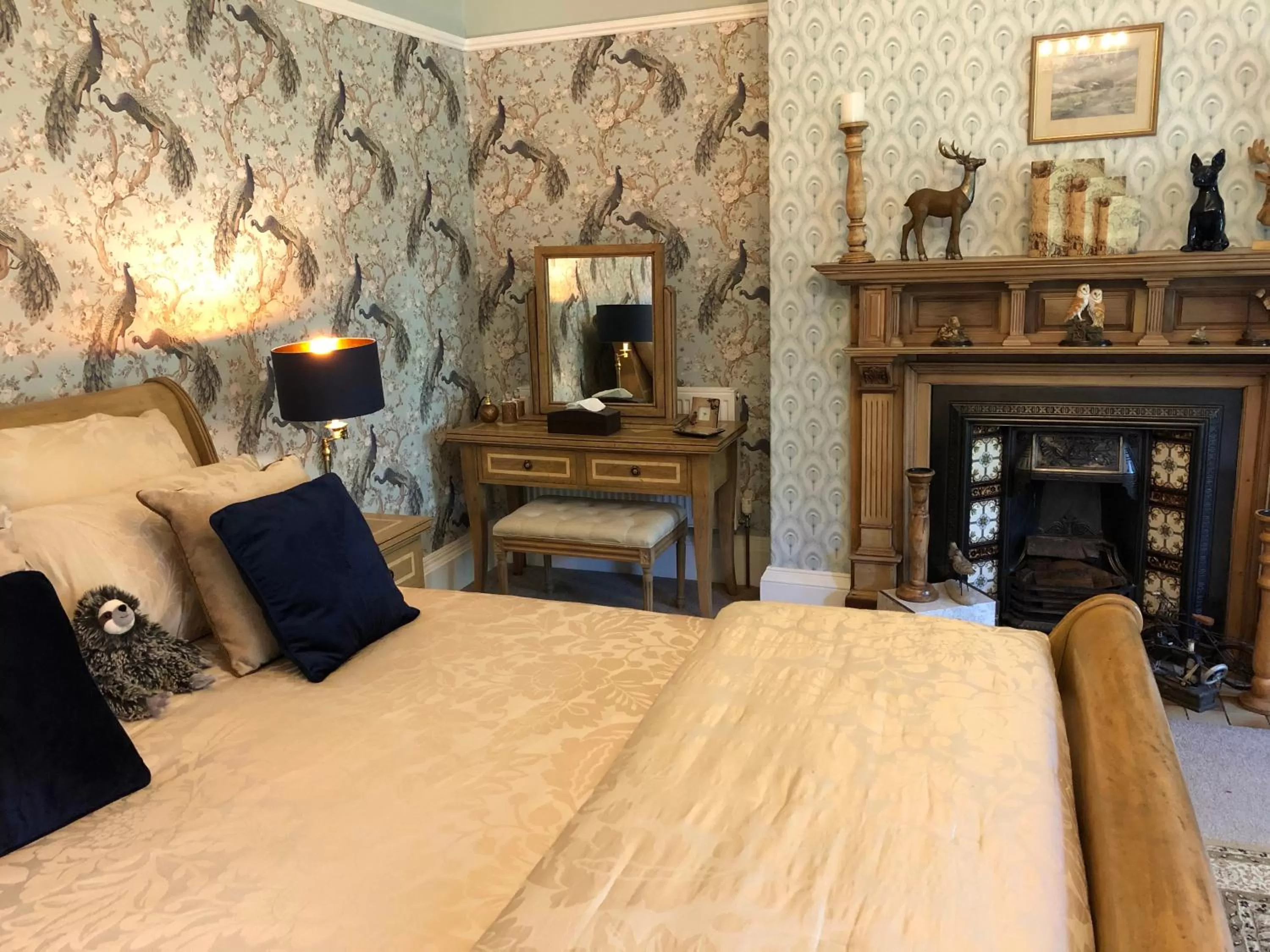Bed, Seating Area in Highgate House