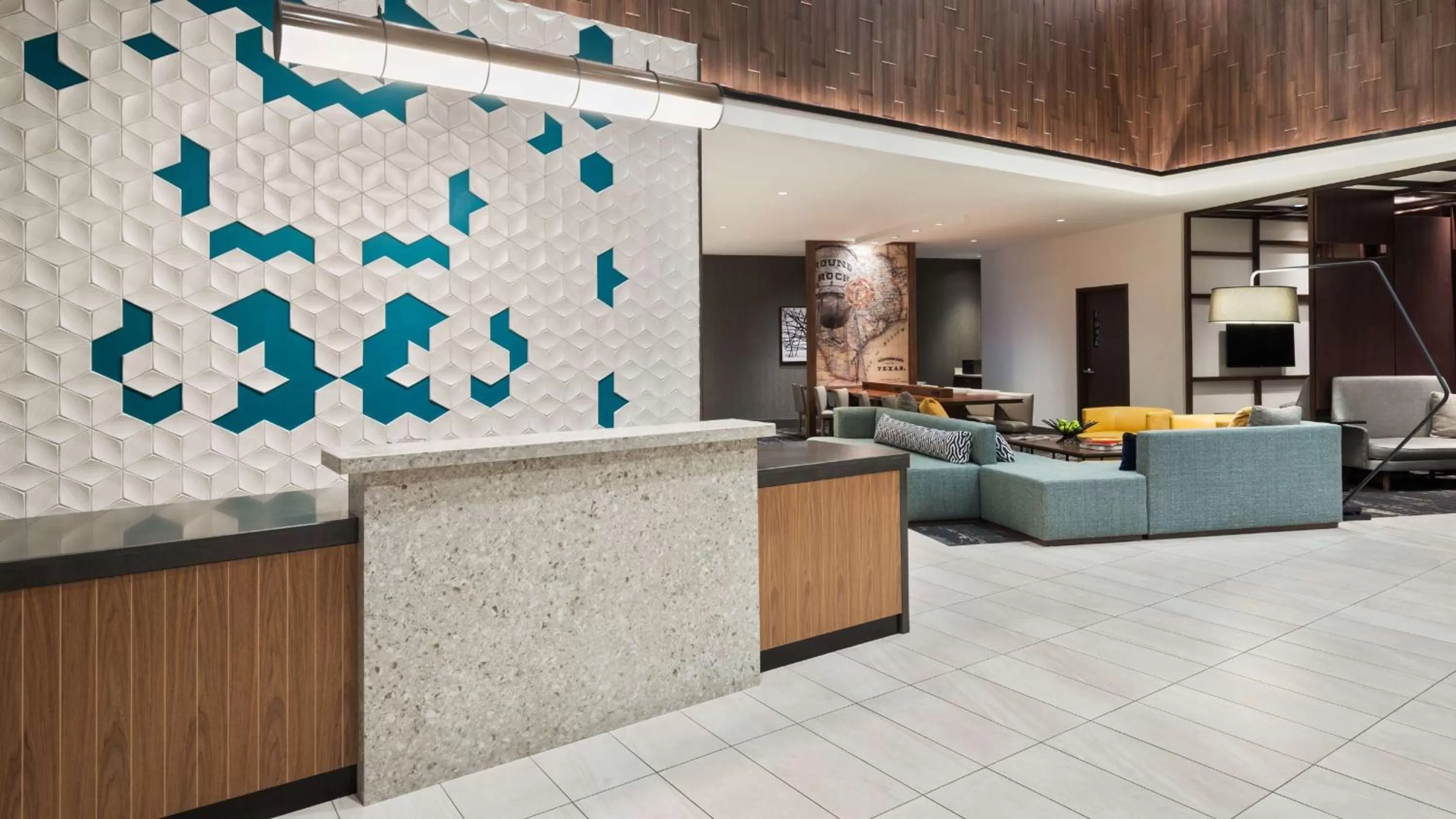 Lobby or reception in Hyatt Place Austin/Round Rock