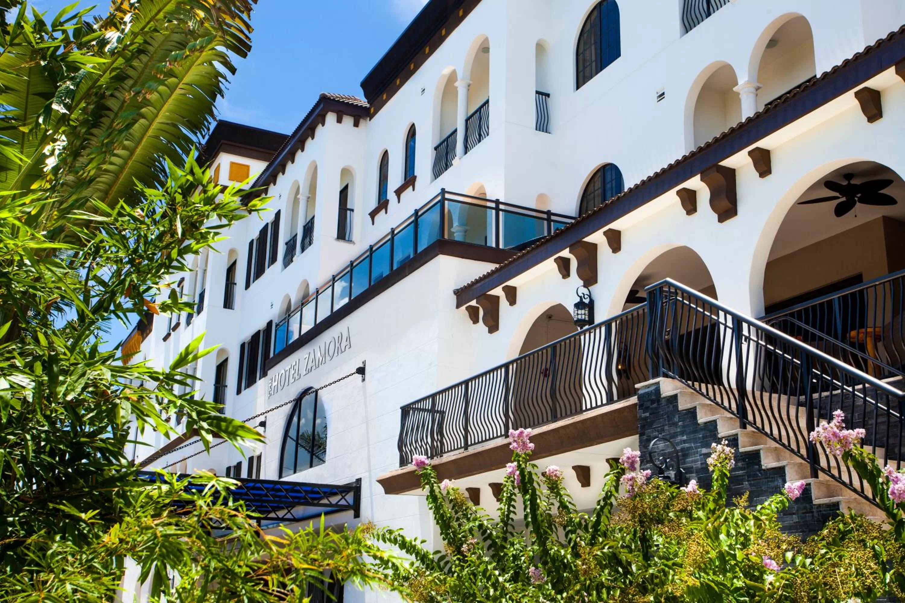 Facade/entrance in The Hotel Zamora