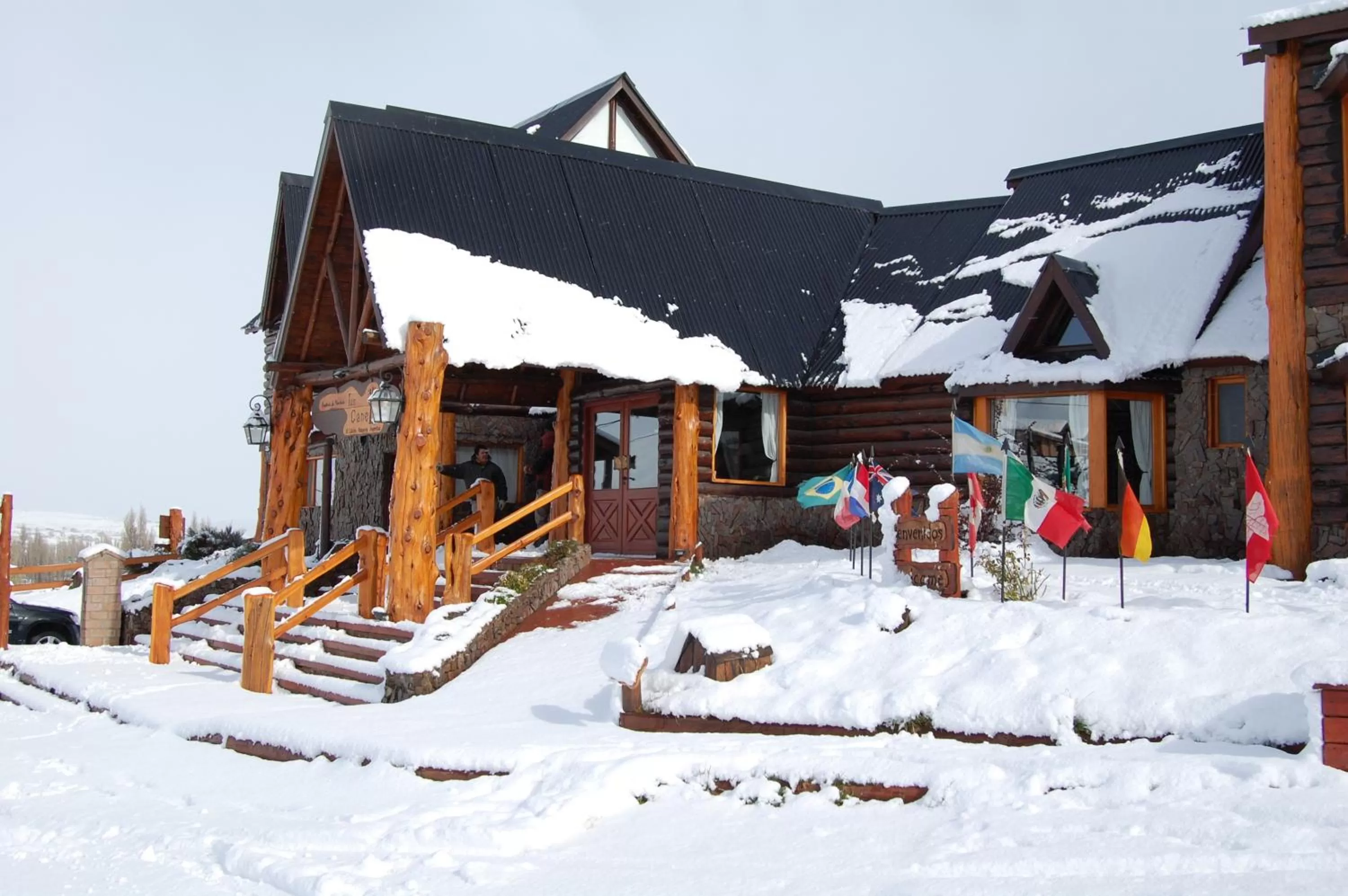 Property building in Hosteria Los Canelos