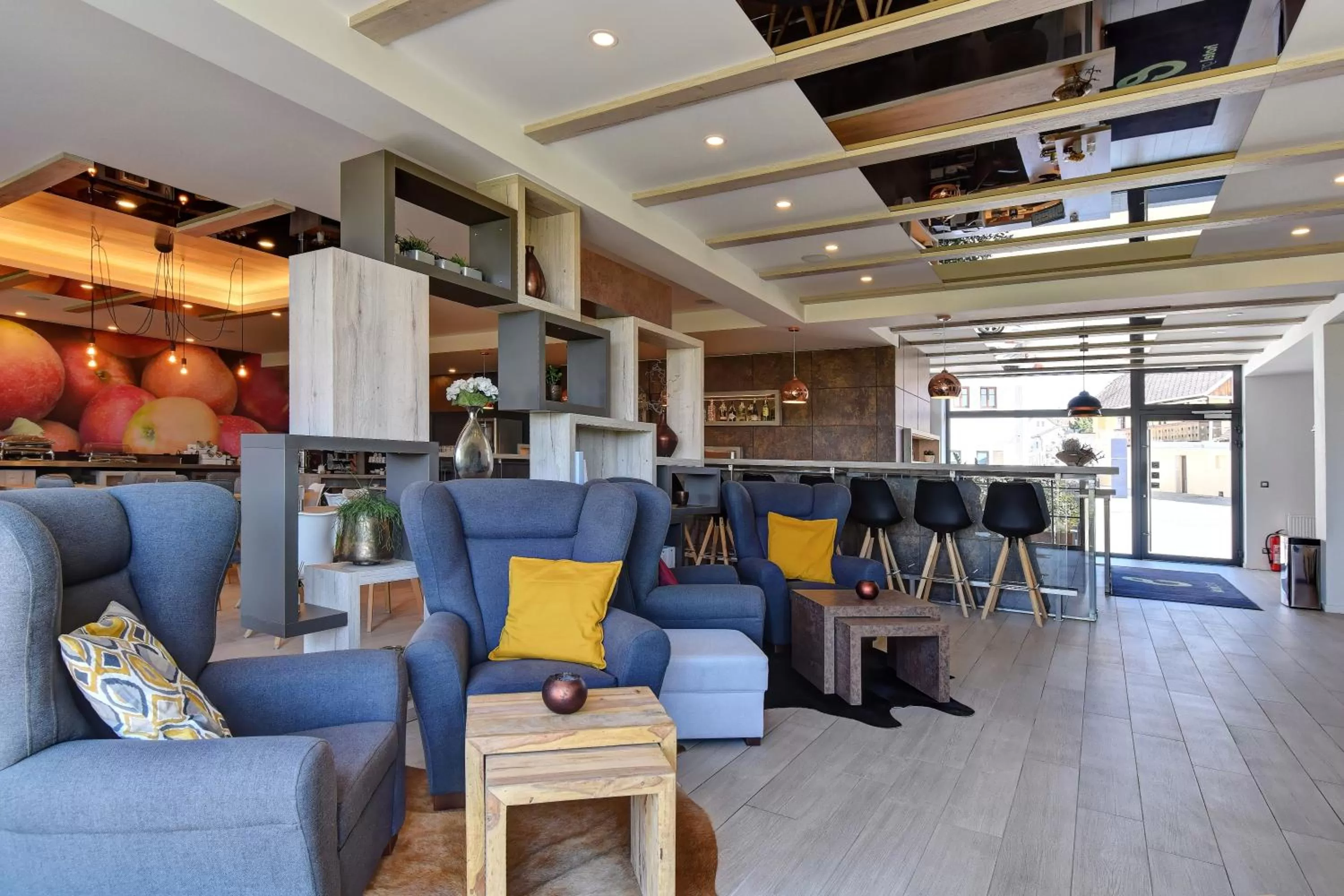 Lobby or reception in Hotel Grunt