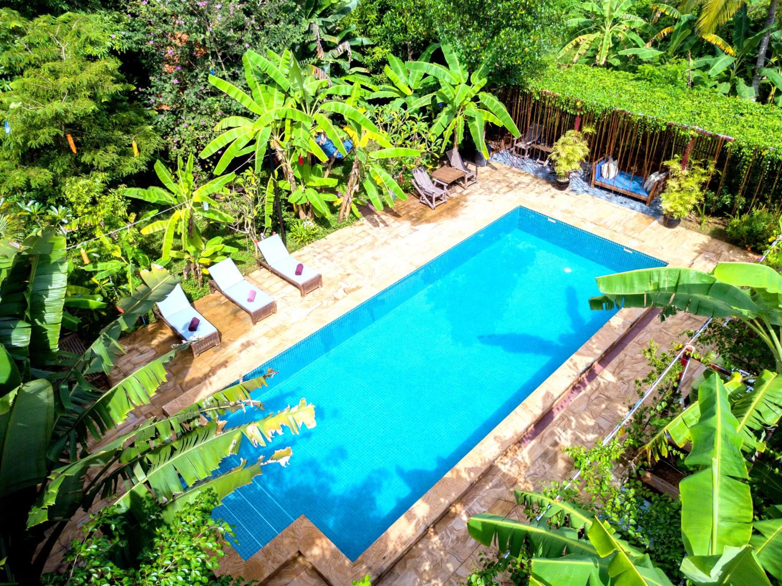 Natural landscape in Maisons Wat Kor