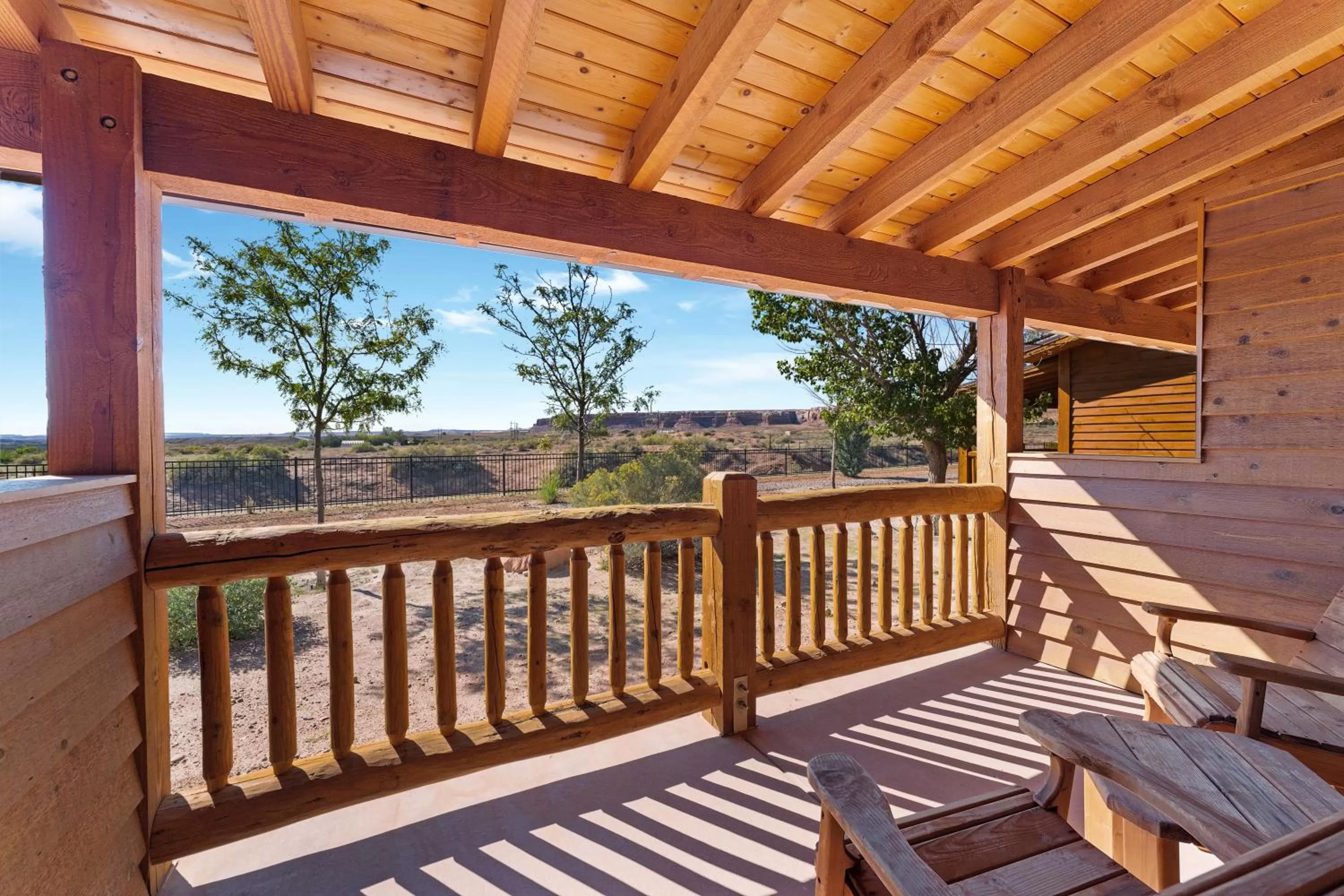 Balcony/Terrace in Desert Rose Resort & Cabins