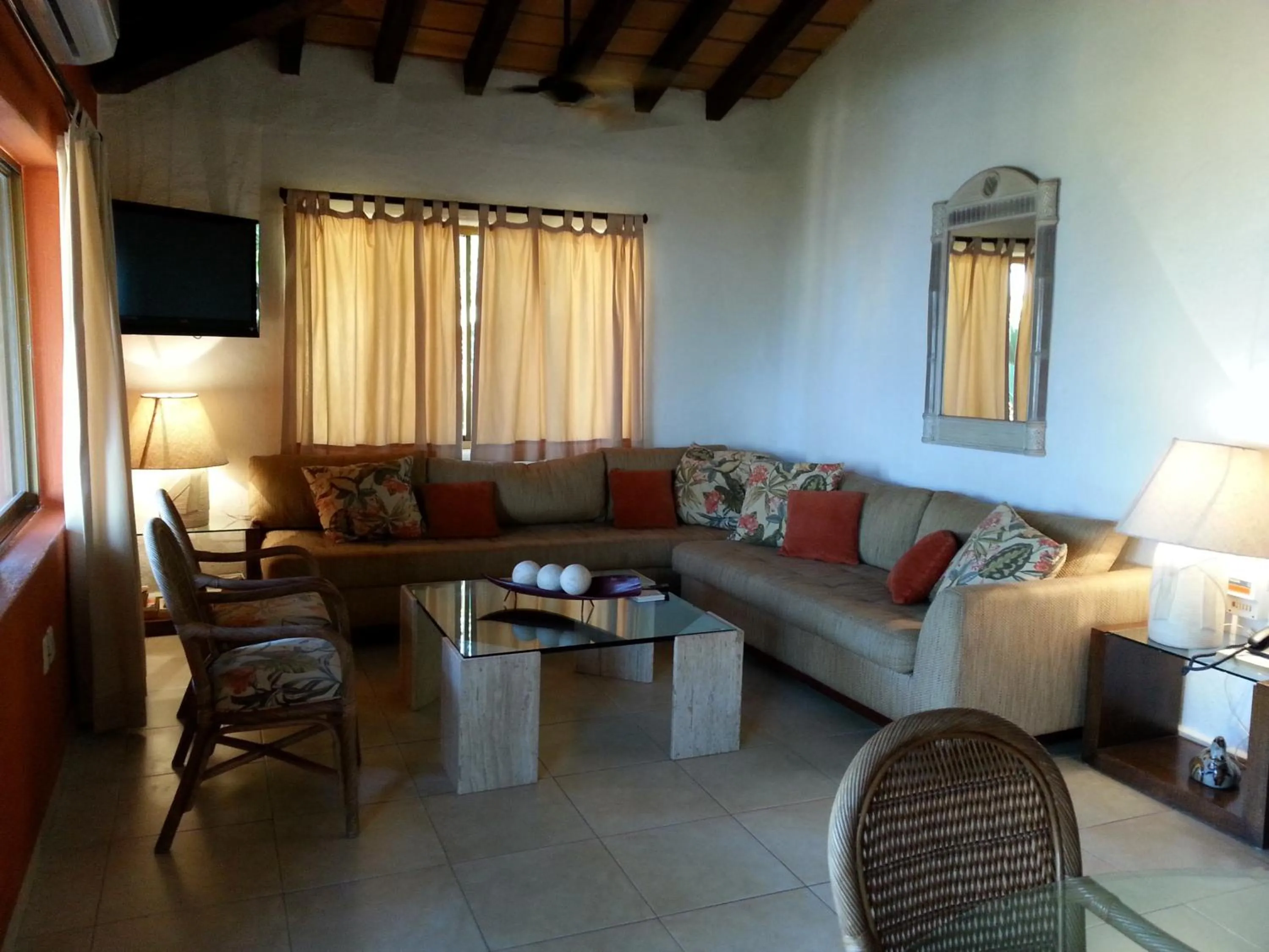 Living room in Villas del Sol en Los Tules