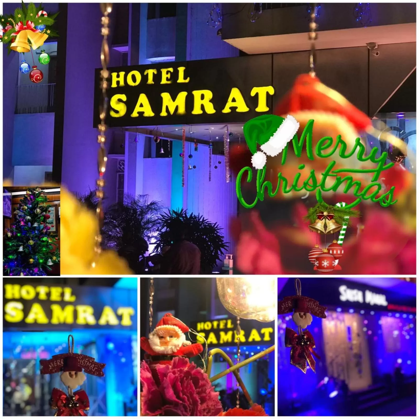 Property Logo/Sign in Hotel Samrat