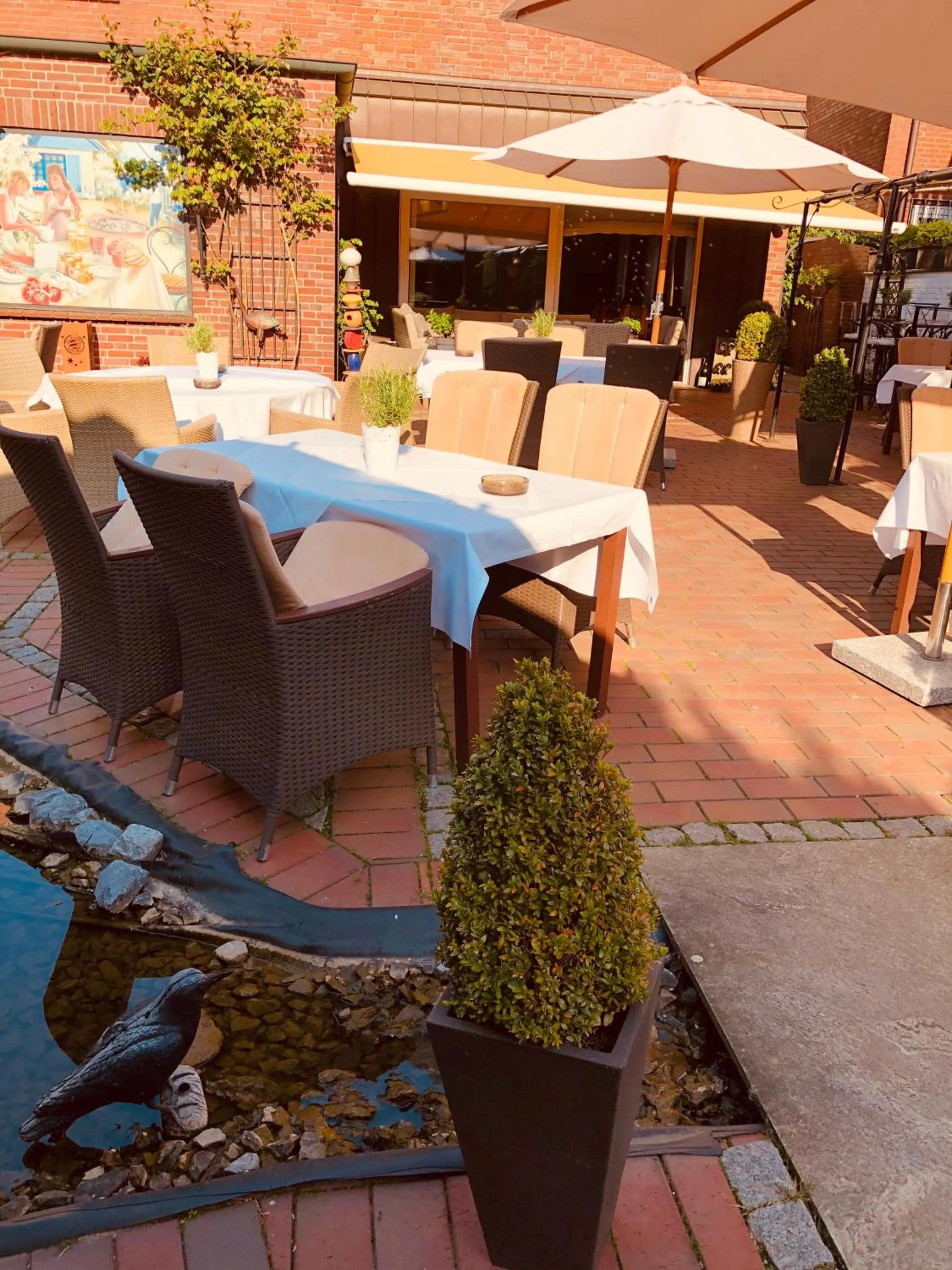 Garden in Schäfers Hotel