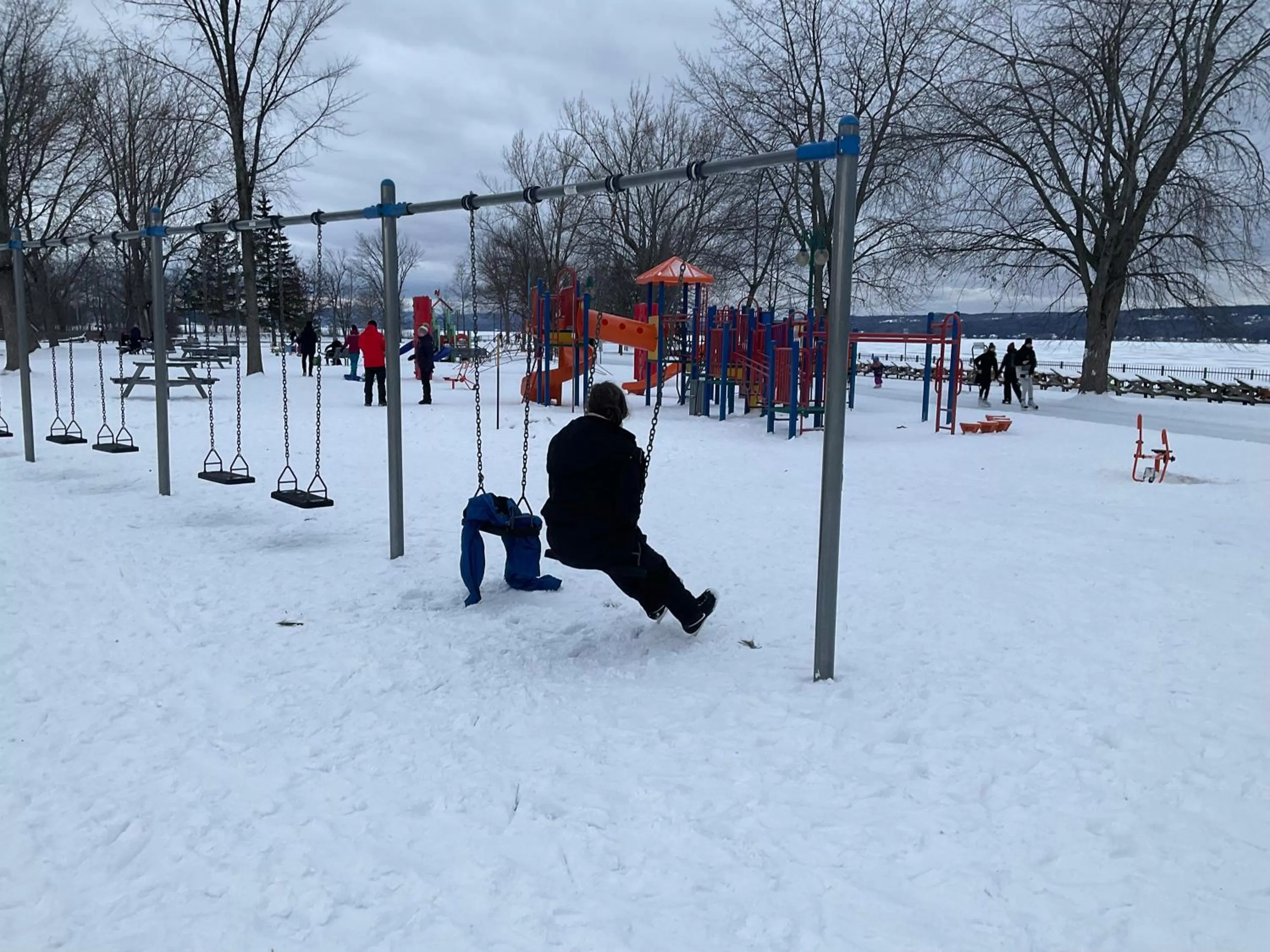 Winter in Magog Waterfront Studio 106