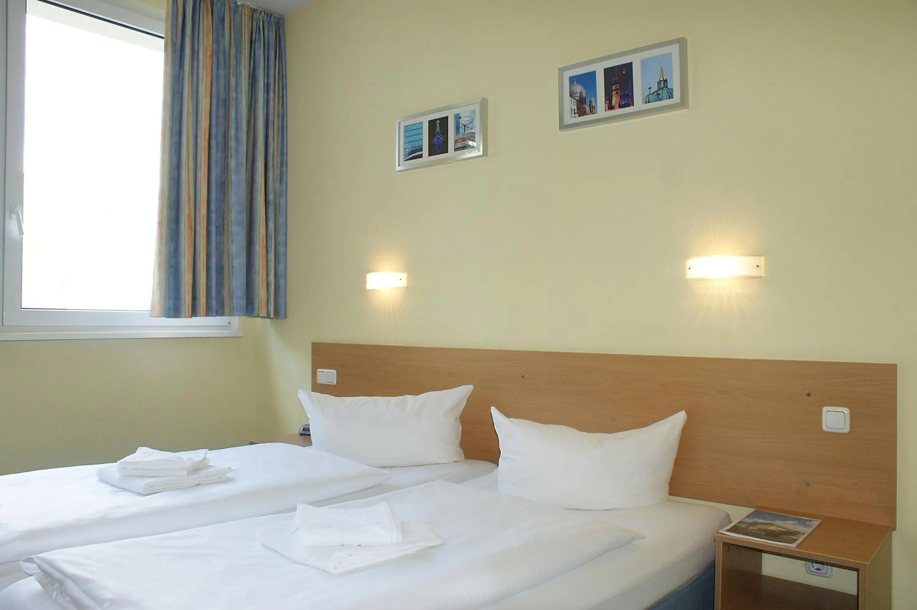 Bed in Familienhotel Citylight