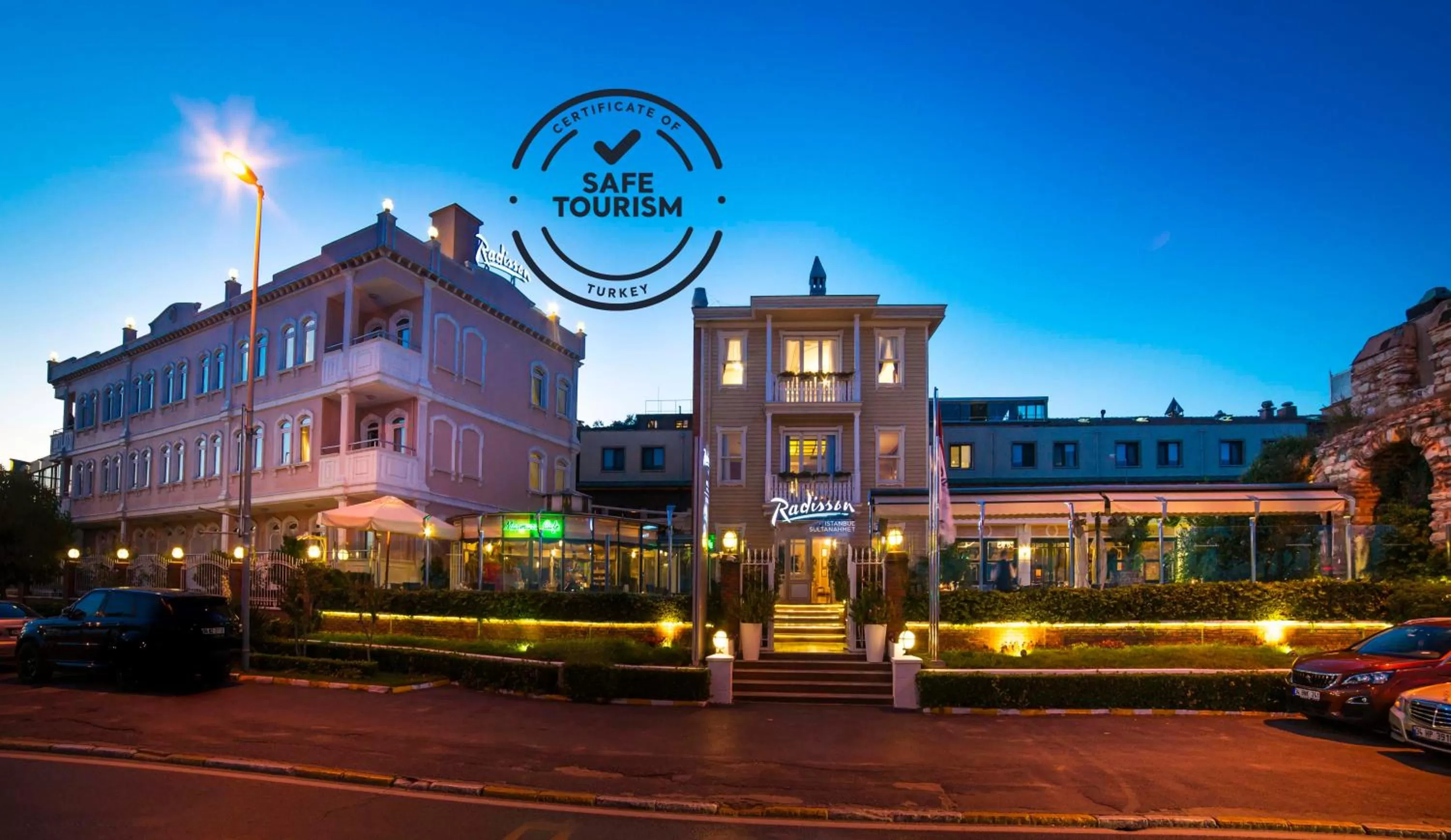 Property building in Radisson Hotel Istanbul Sultanahmet