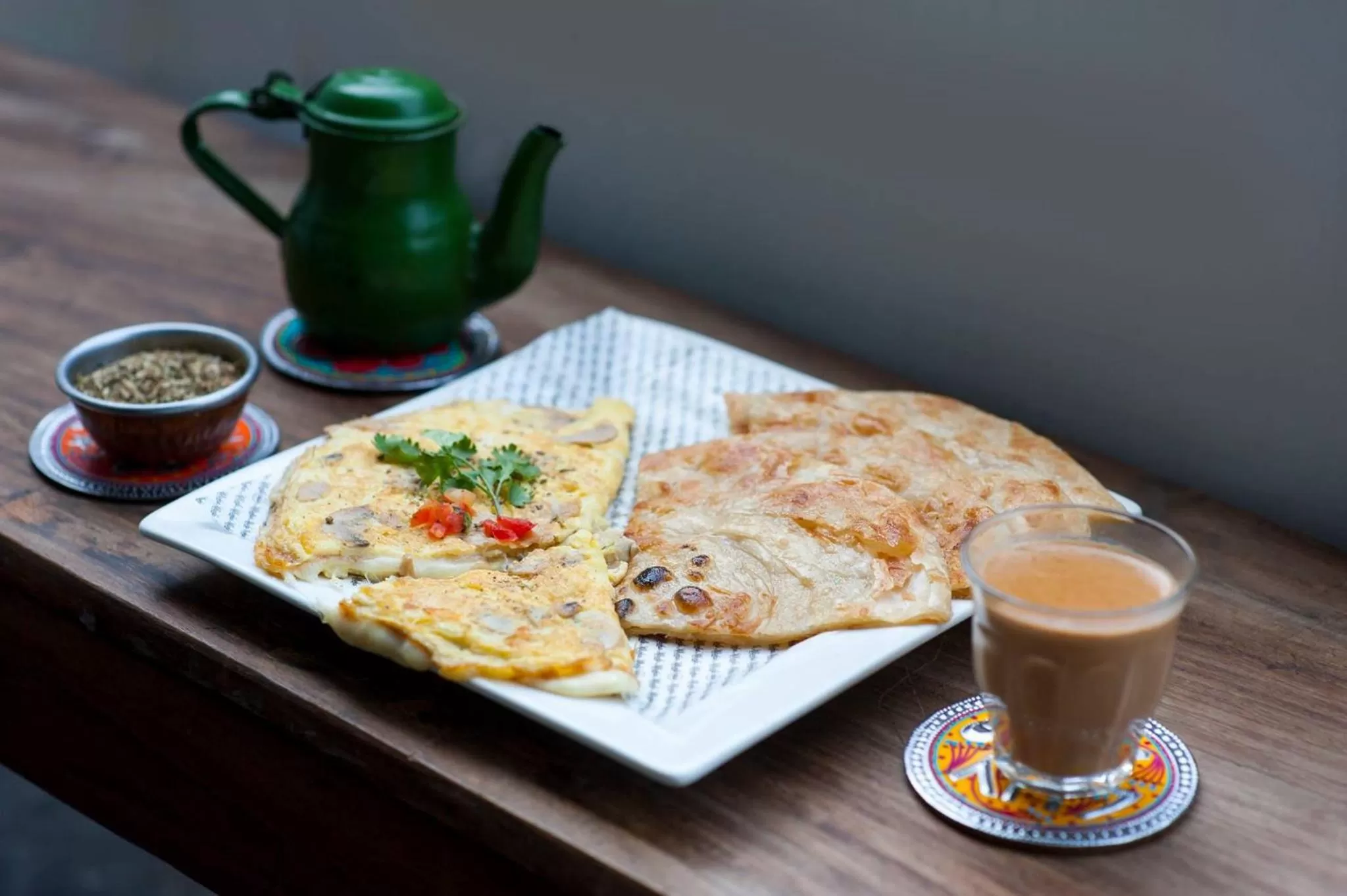 Breakfast in Hotel Red Line