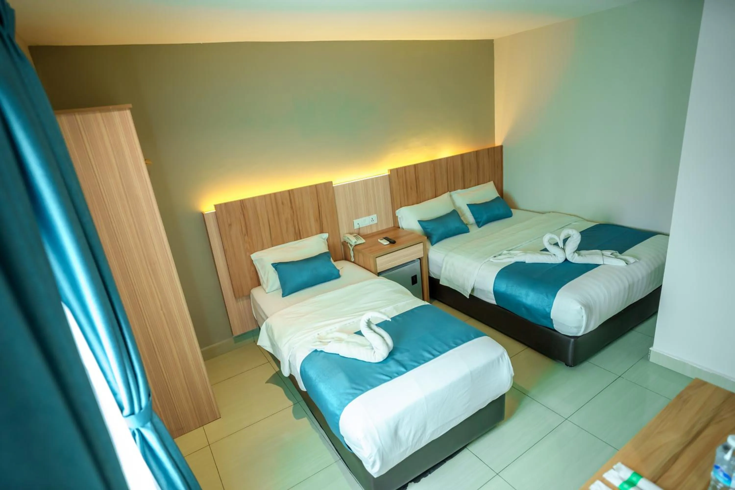 Bed in Euro Life Hotel @ KL Sentral