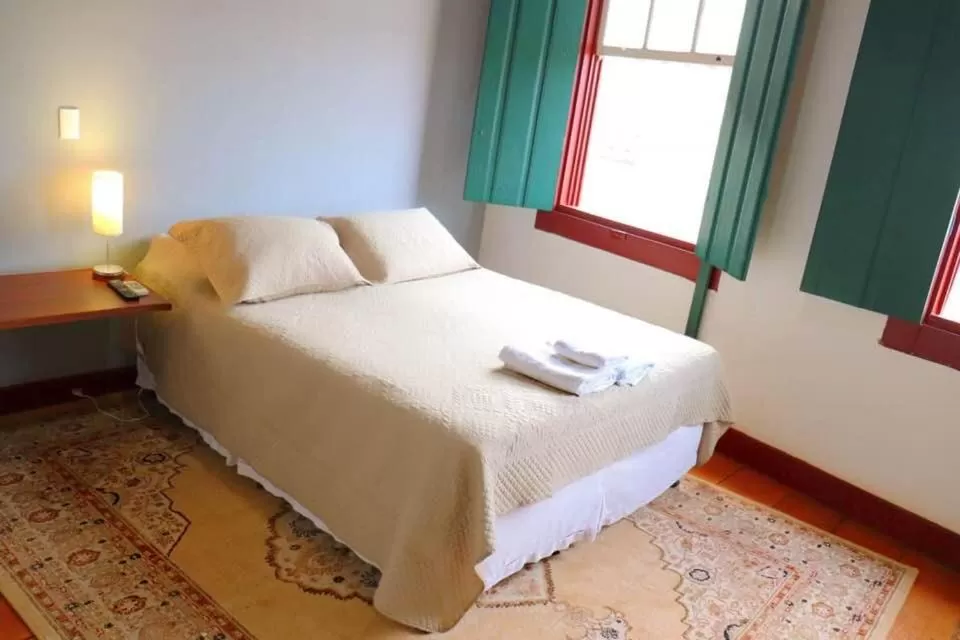 Bed in Pousada Travessia - Minas Gerais
