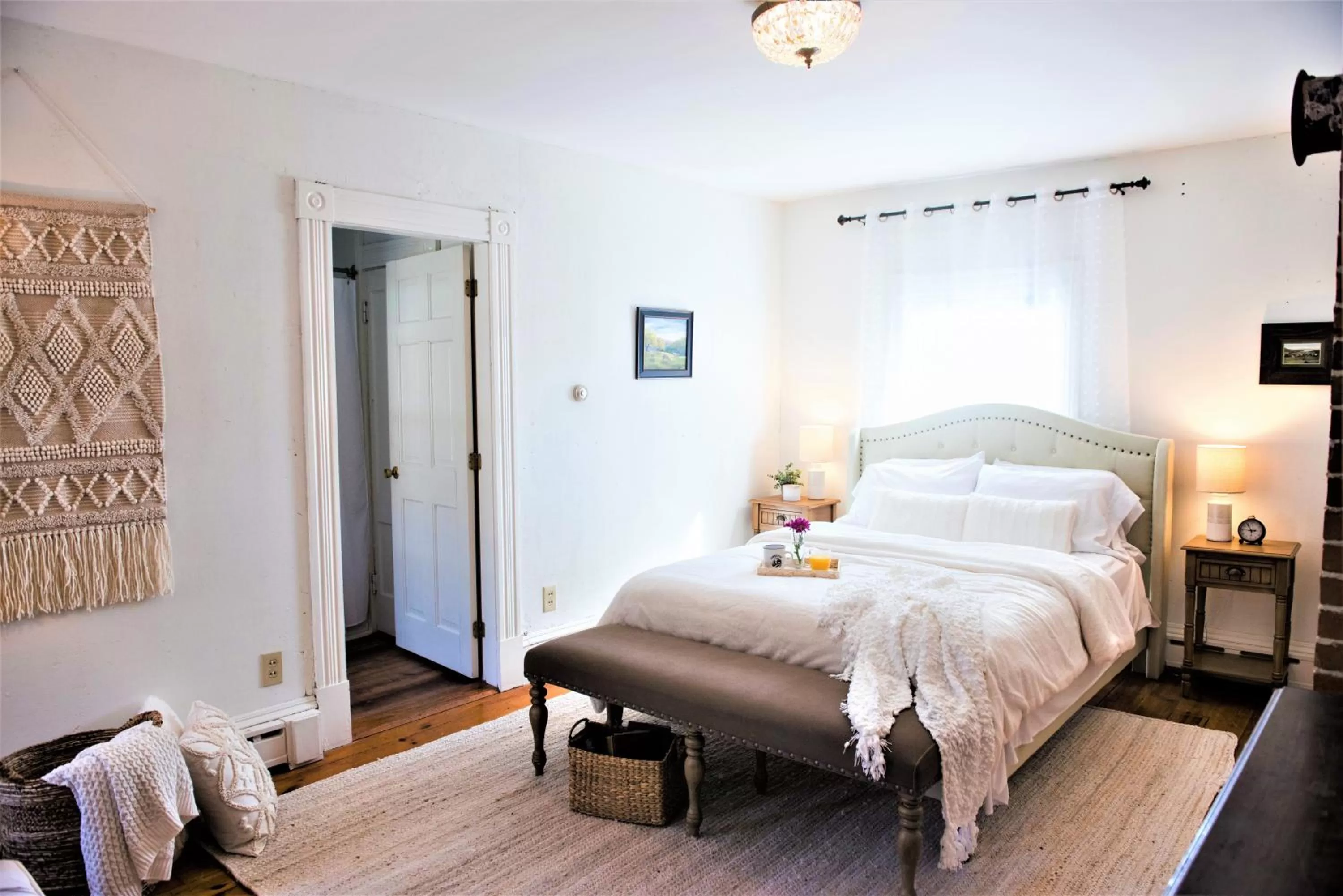 Bed in Inn on Golden Pond