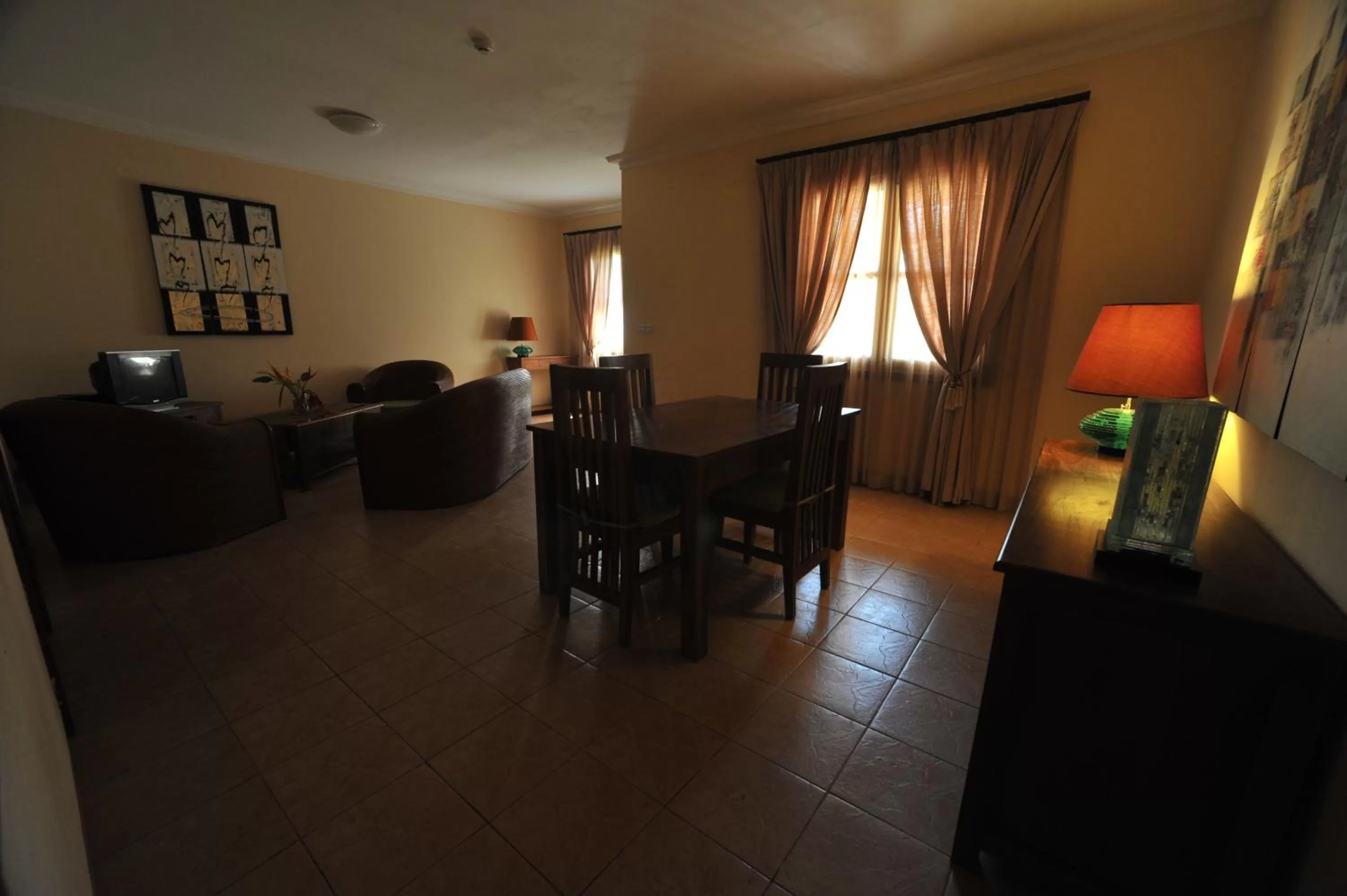 Living room, Dining Area in Malinamoc Paradise