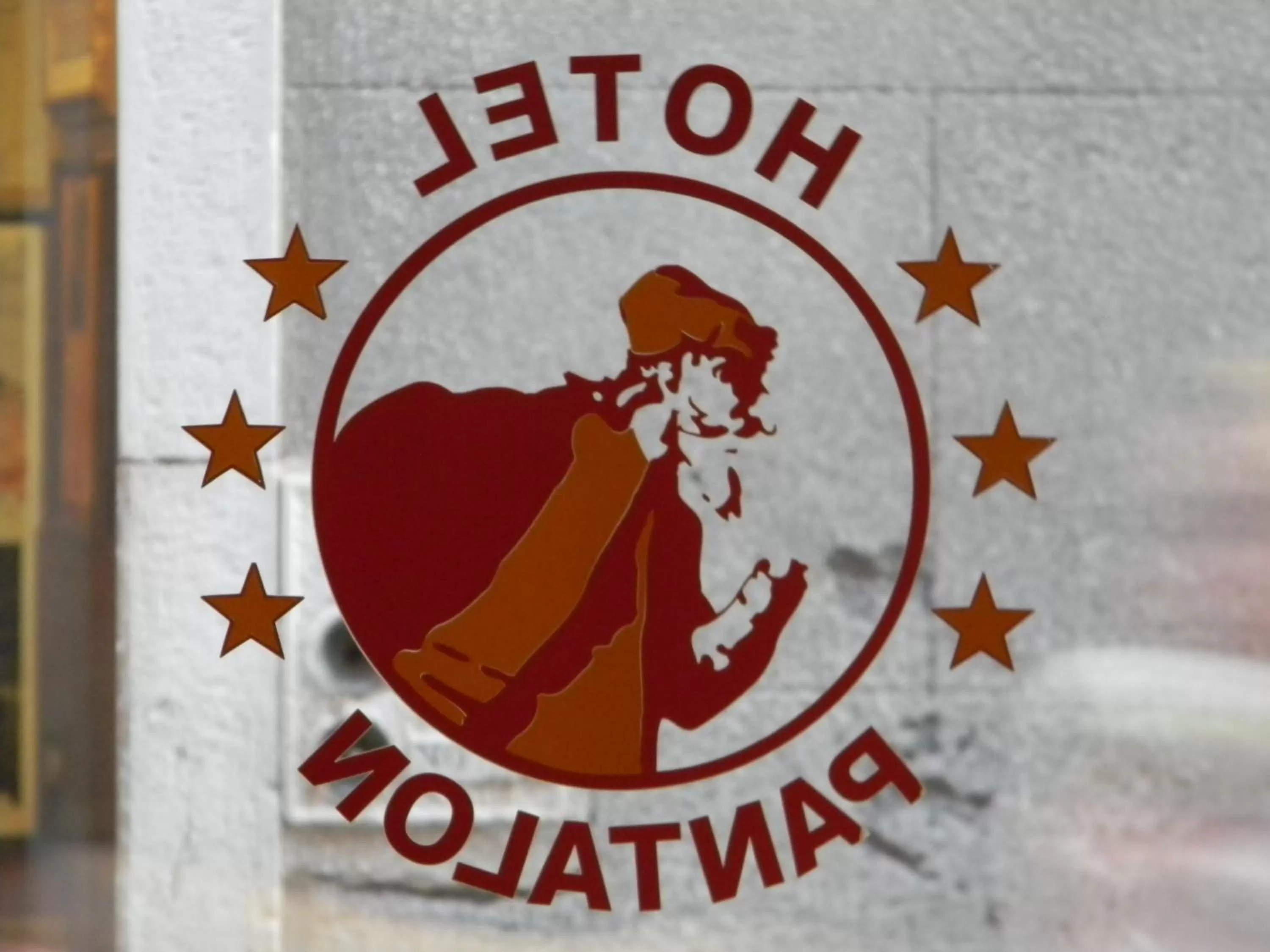 Property logo or sign in Hotel Pantalon