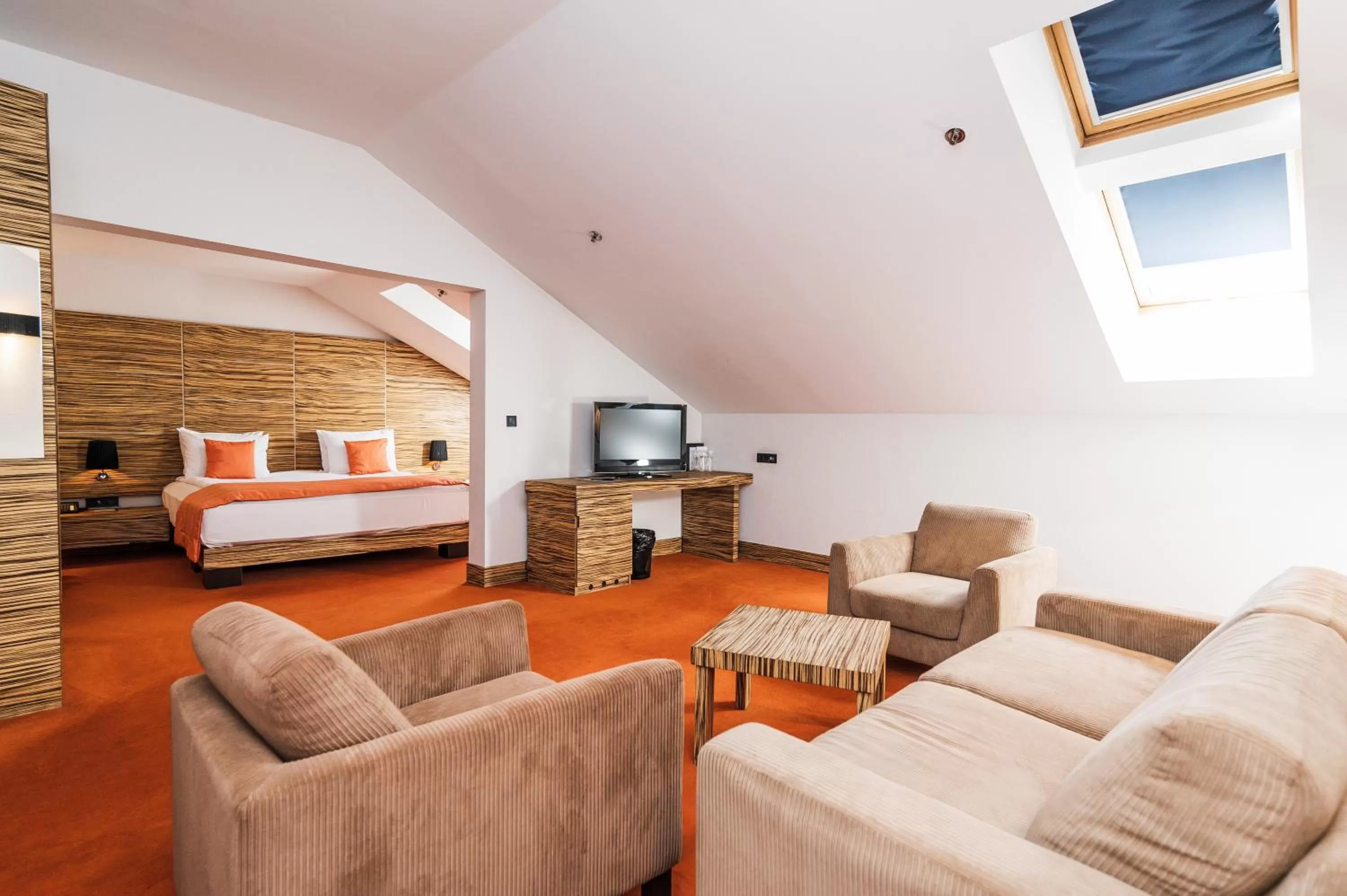 Seating area in Hotel Europe