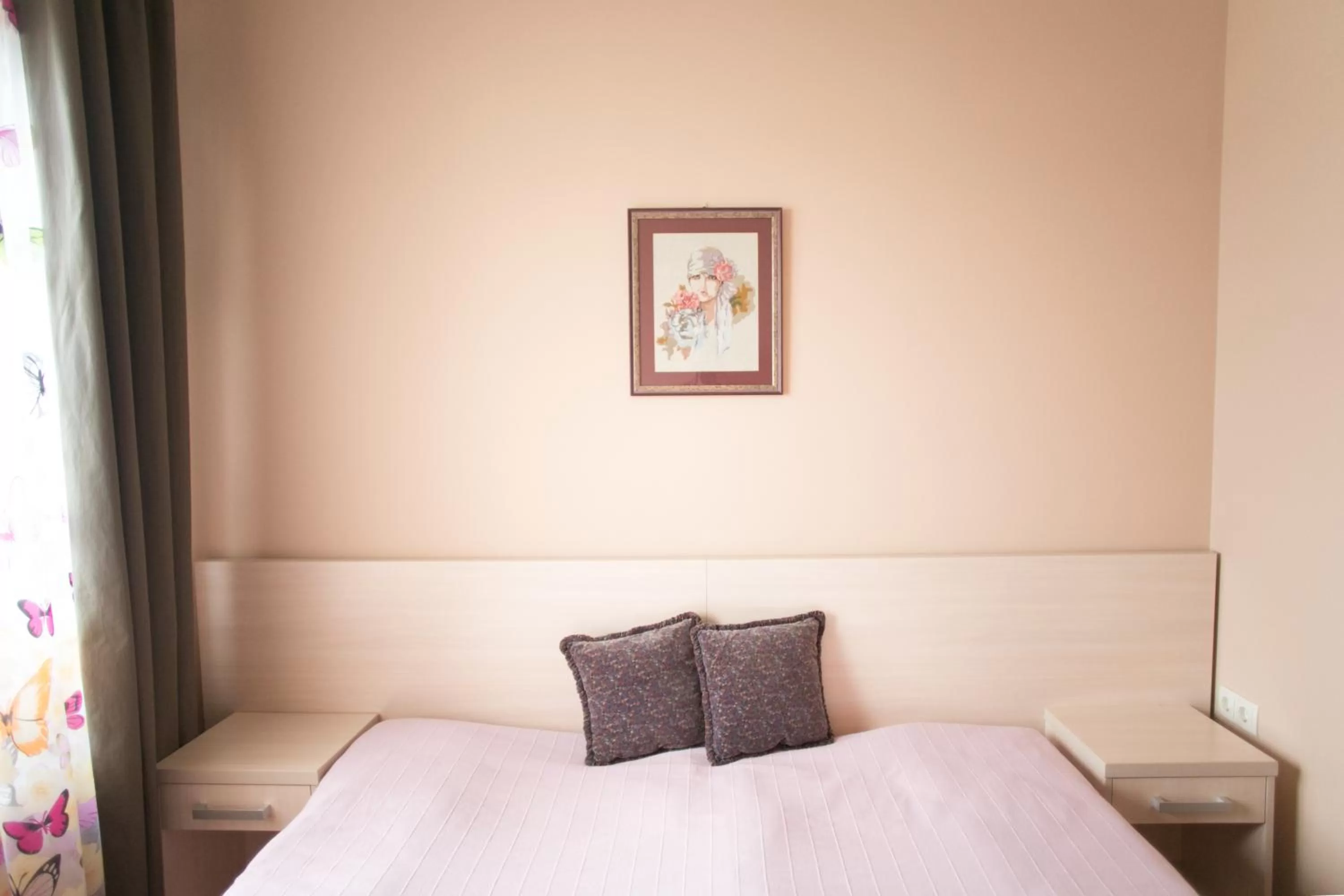 Bed in Tulipan Hotel Aquapark