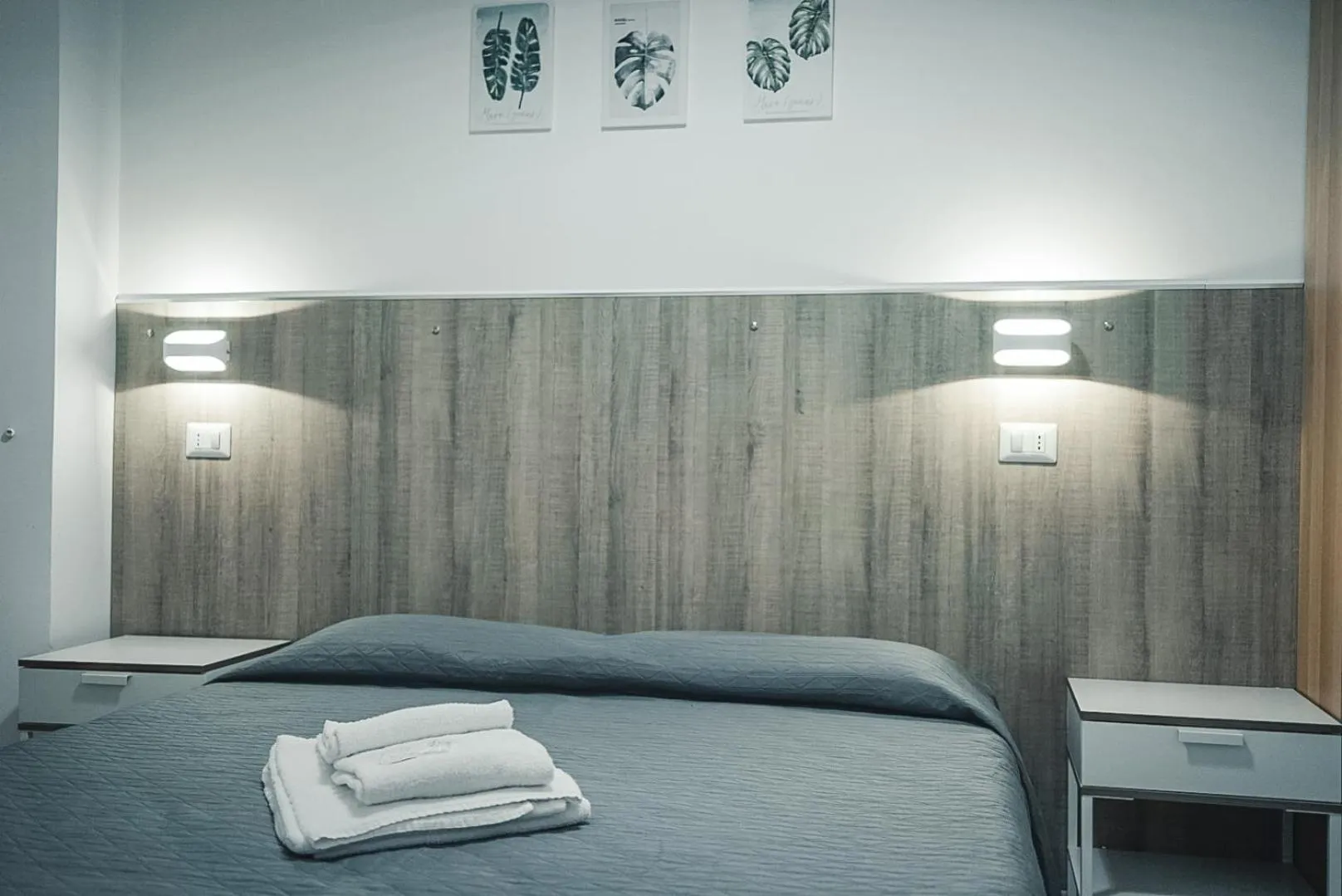 Bed in Hotel Fiorenza