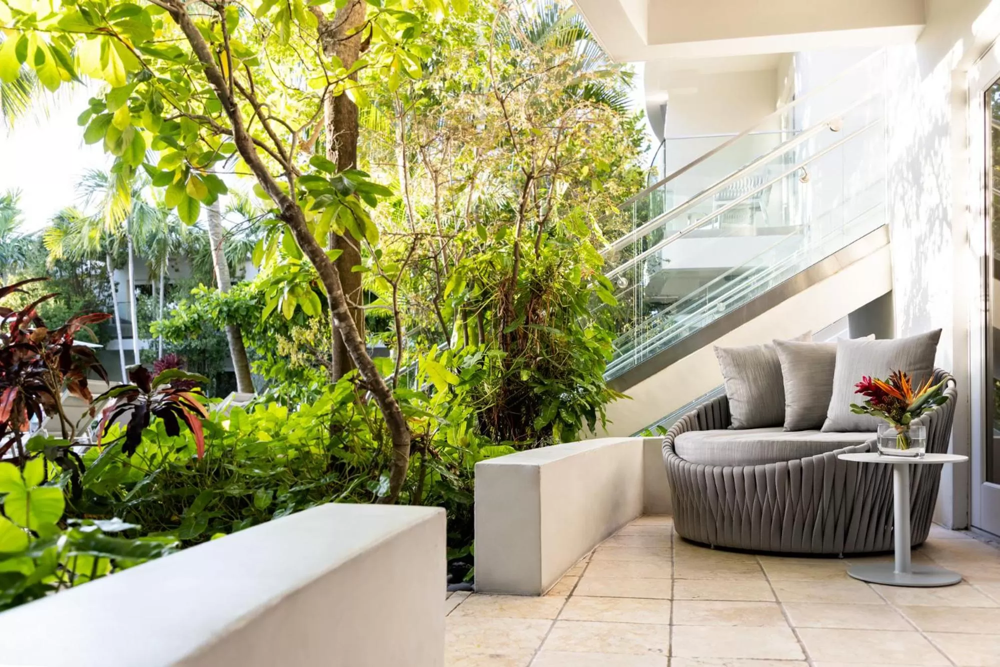 Patio in Santa Maria Suites Resort