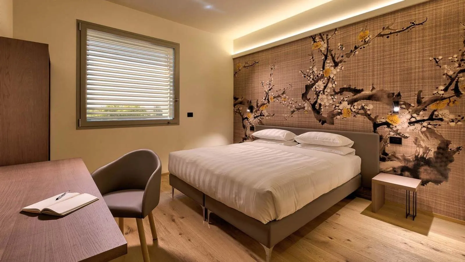 Bed in Hotel The Cube