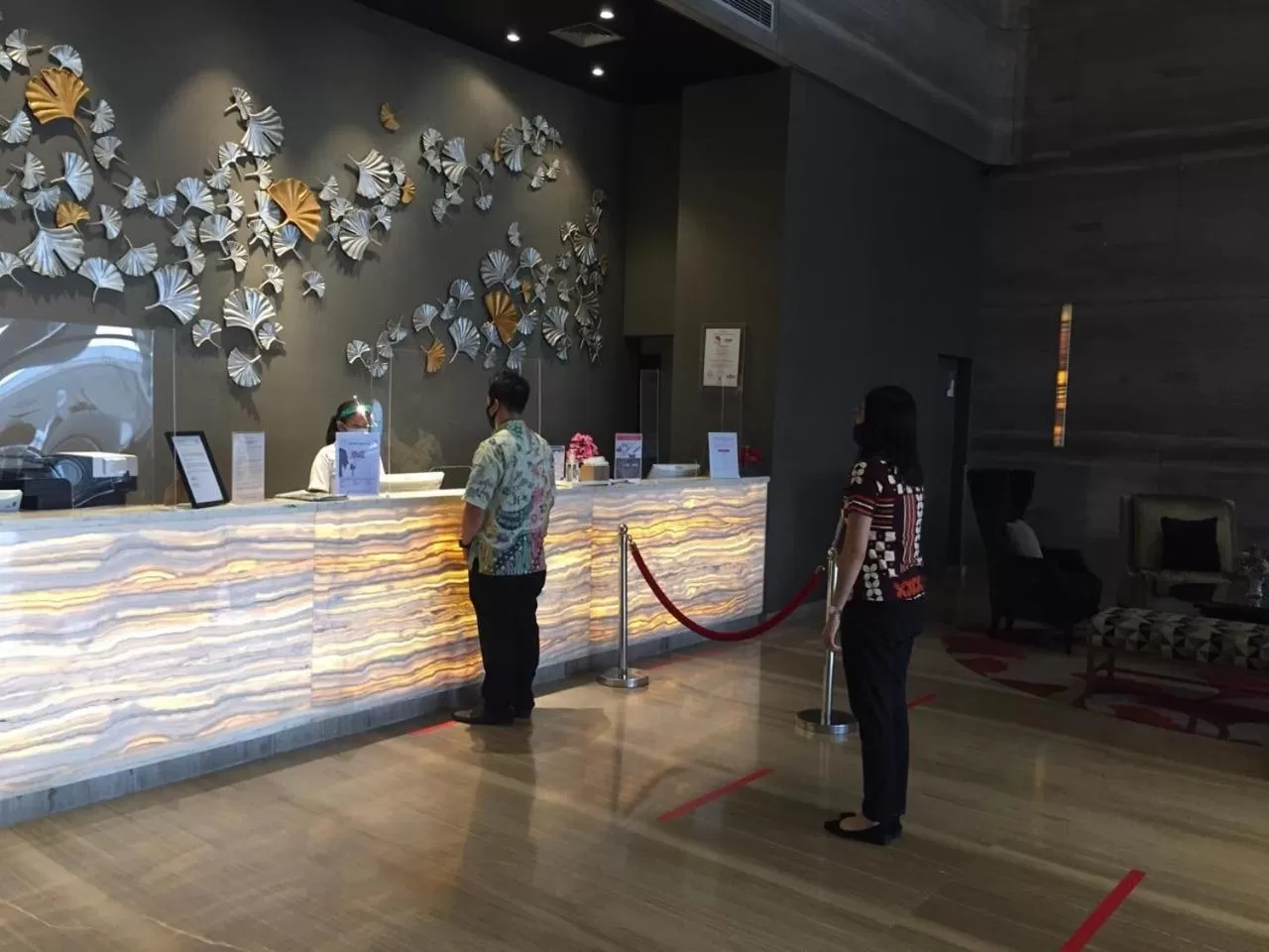 Lobby or reception in Swiss-Belhotel Airport Jakarta