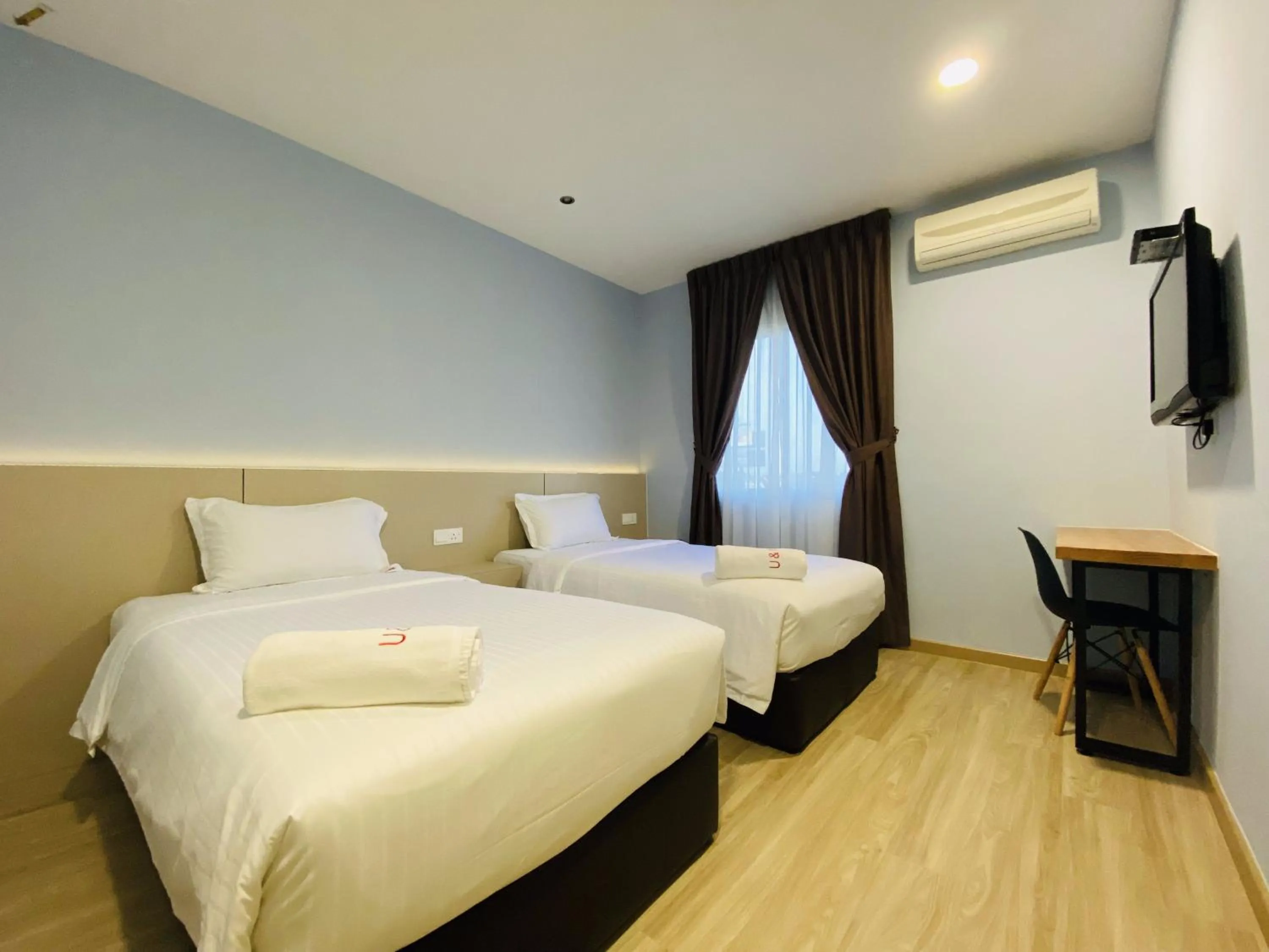 Bed in Hotel U and Me