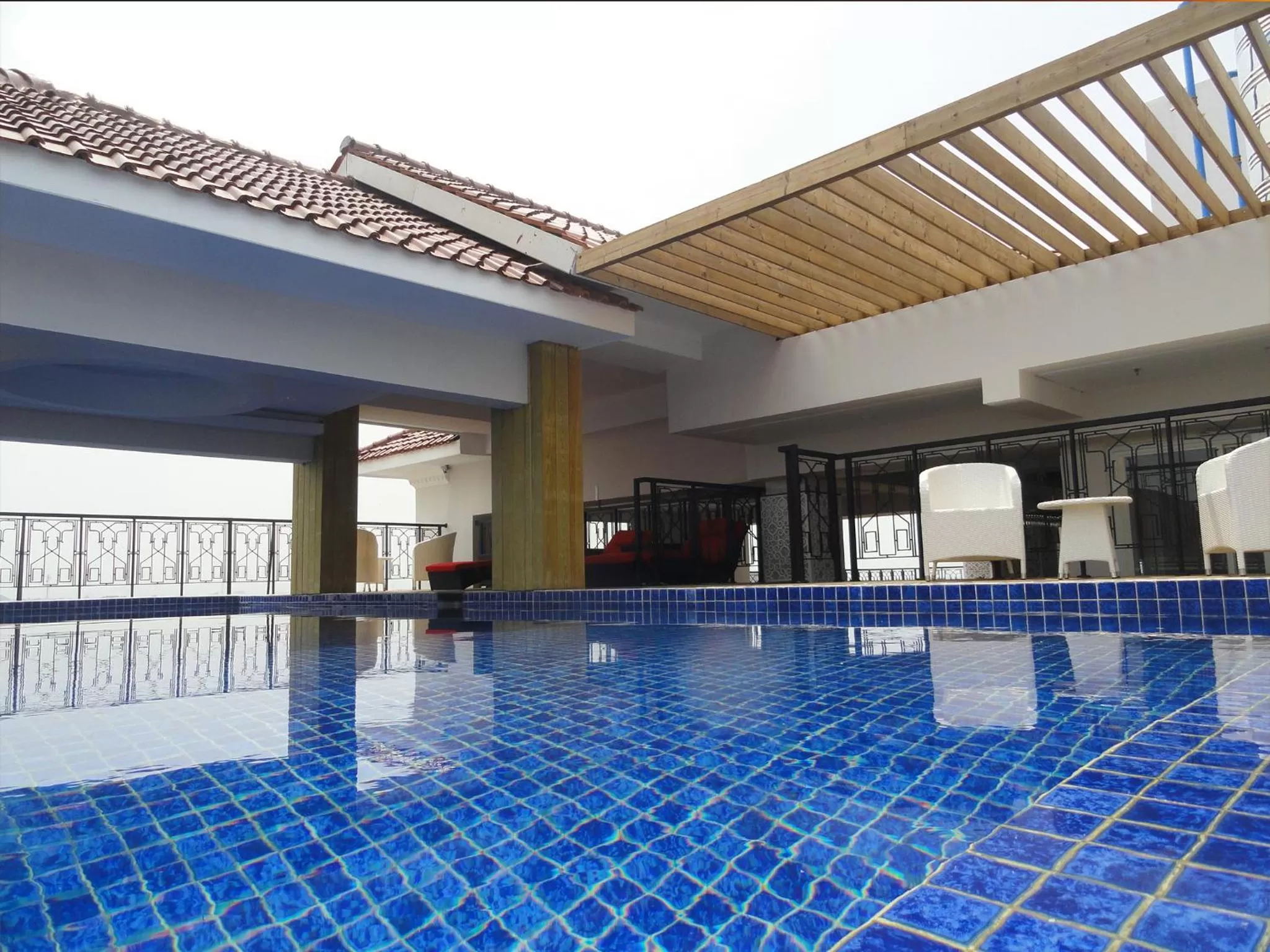 Swimming pool in The Cube Hotel Malioboro, Azana Hotels Collection