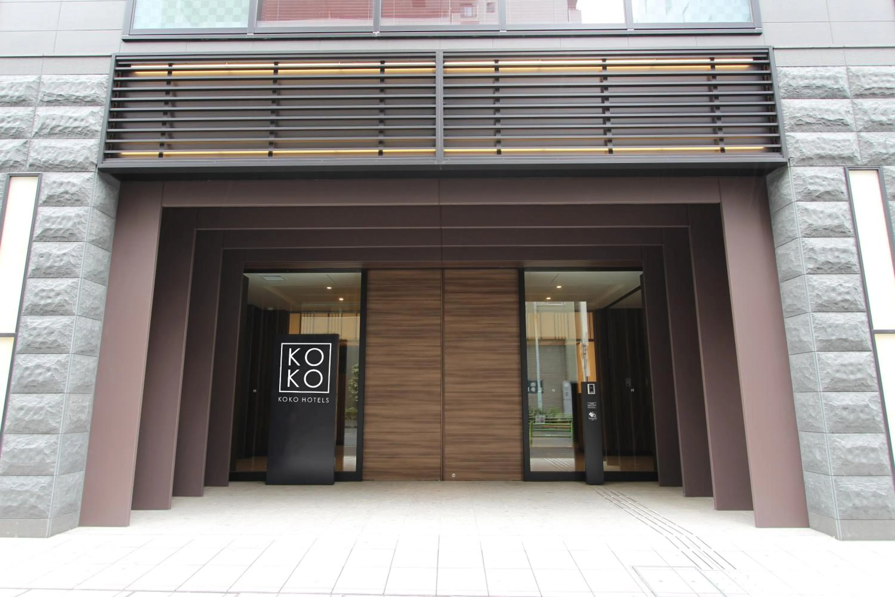 Property building in KOKO HOTEL Tsukiji Ginza