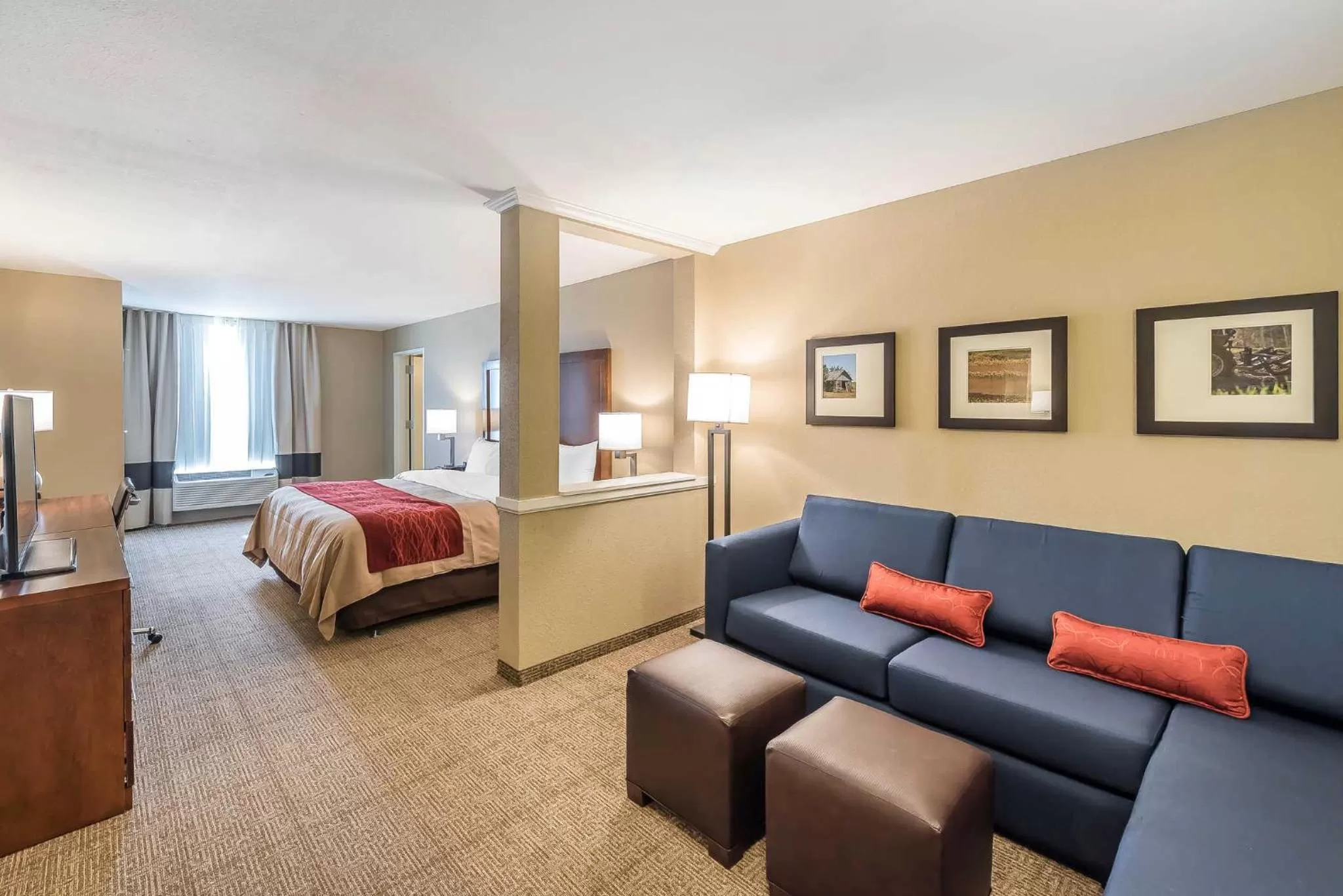 Property building, Bed in Comfort Inn & Suites Sidney I-80