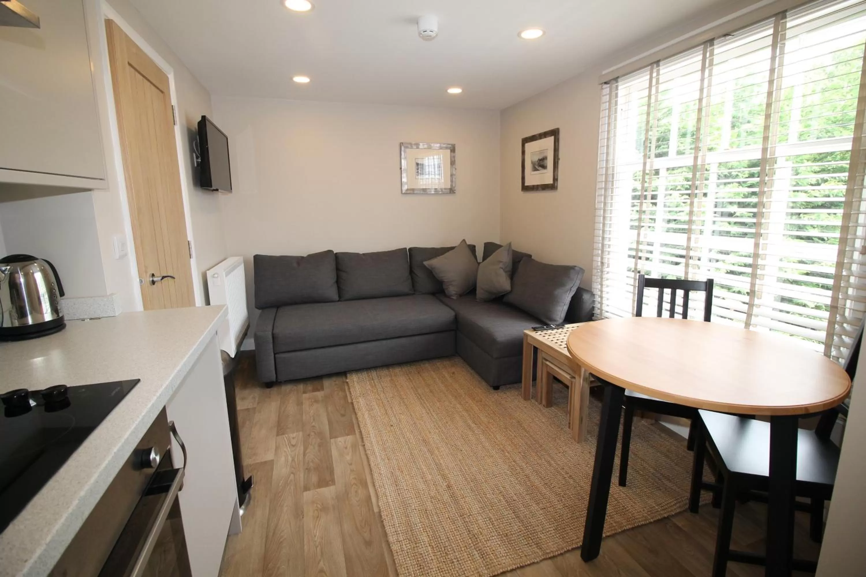 Living room in Number 18 Apartments