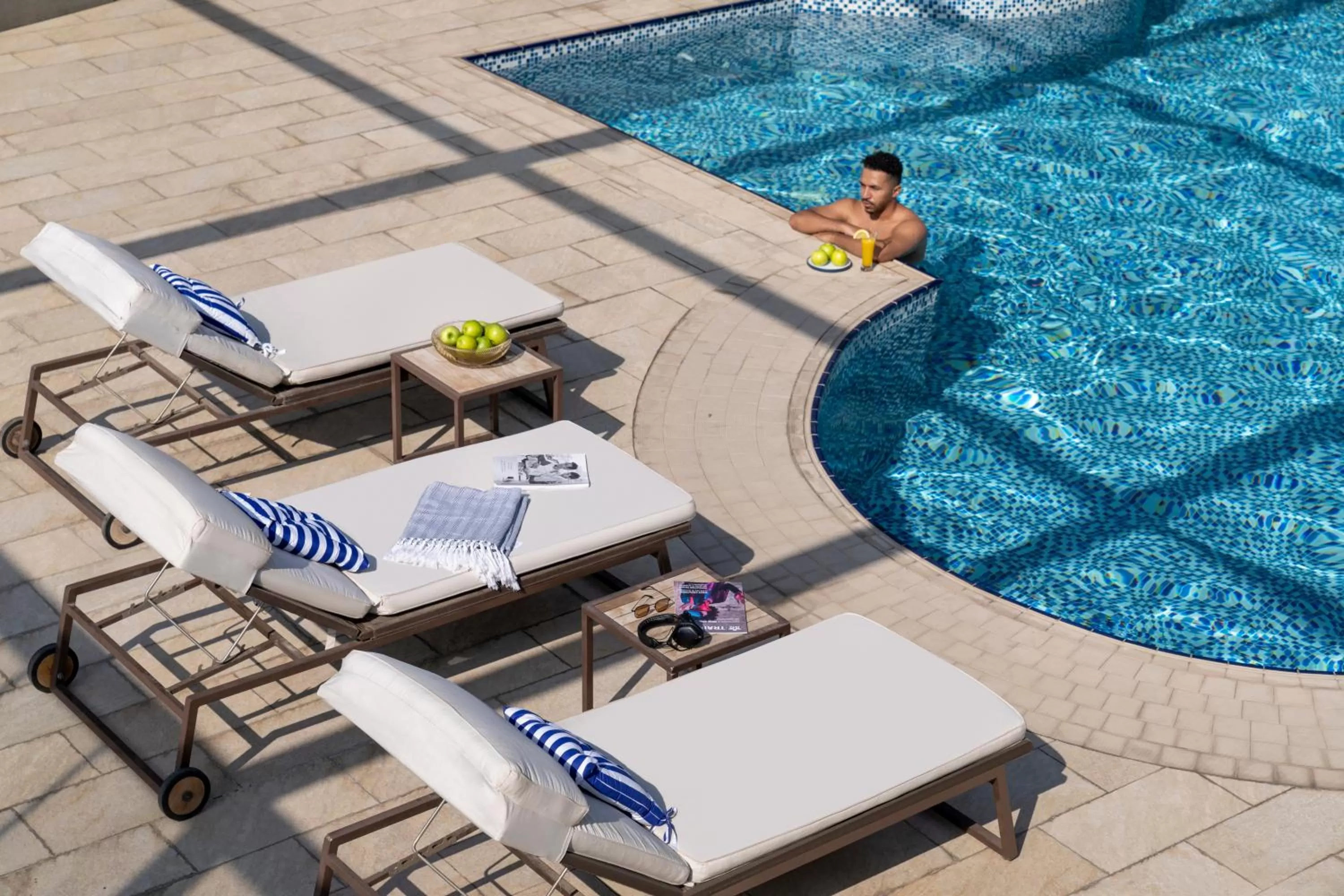 Swimming pool in Novotel Jeddah Tahlia