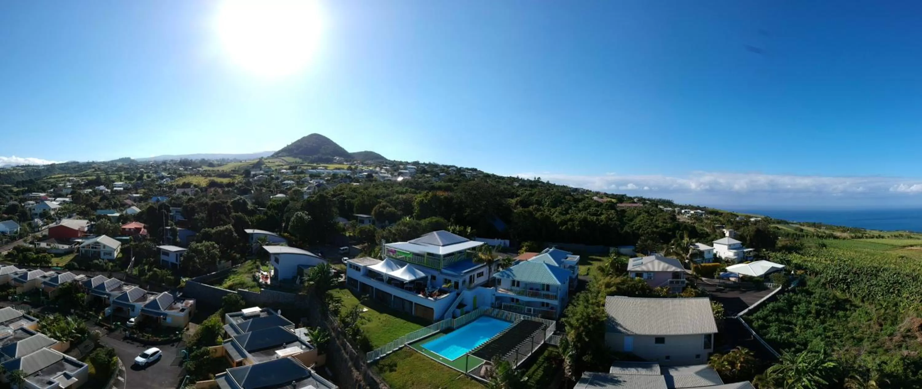 Bird's eye view, Bird's-eye View in Hôtel Le Soleil Couchant