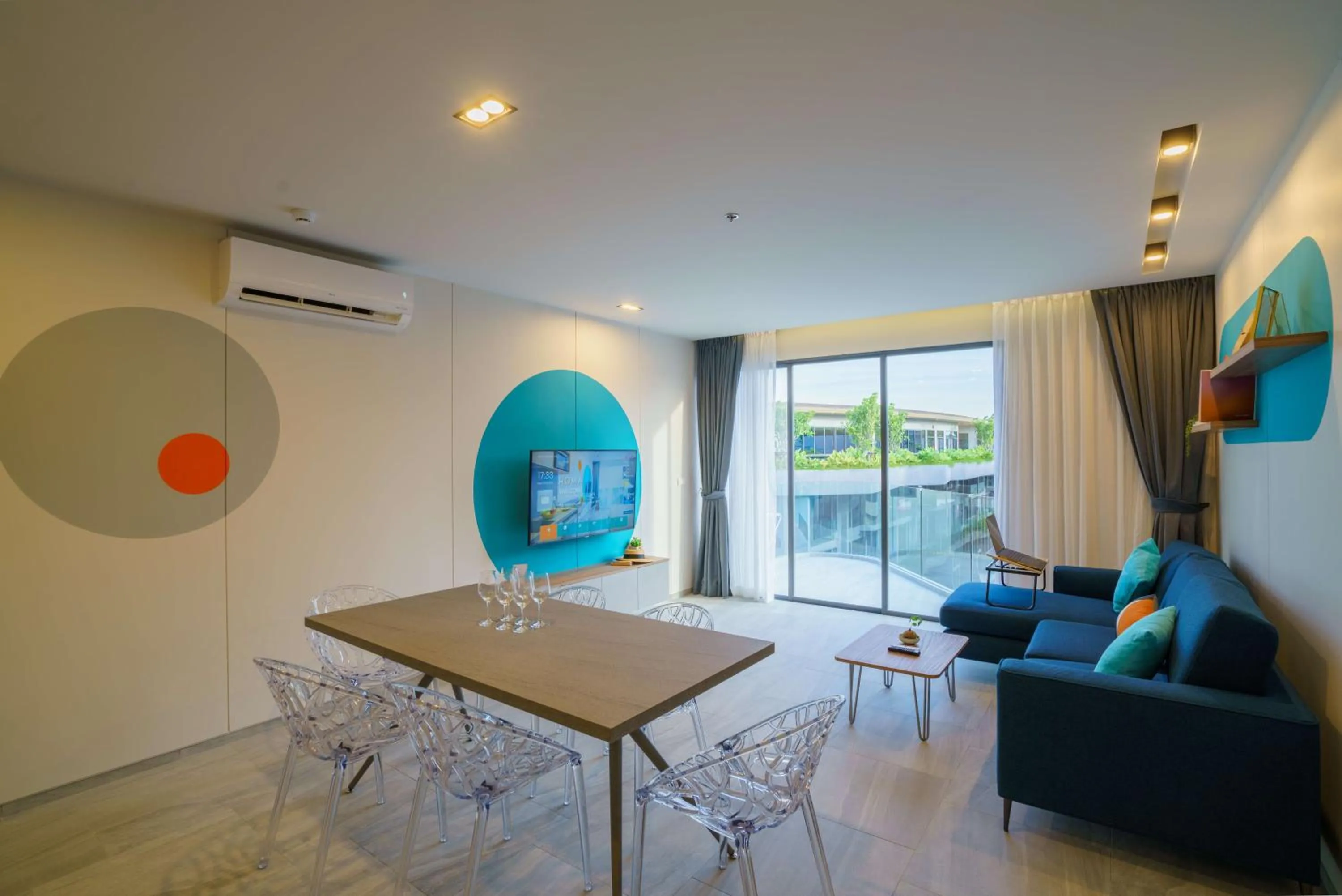 Living room in HOMA Phuket Town