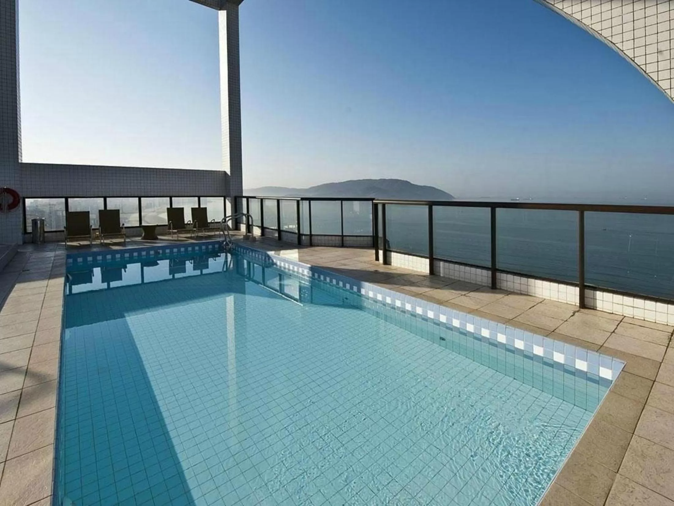 Swimming Pool in Summit Suítes Hotel Santos