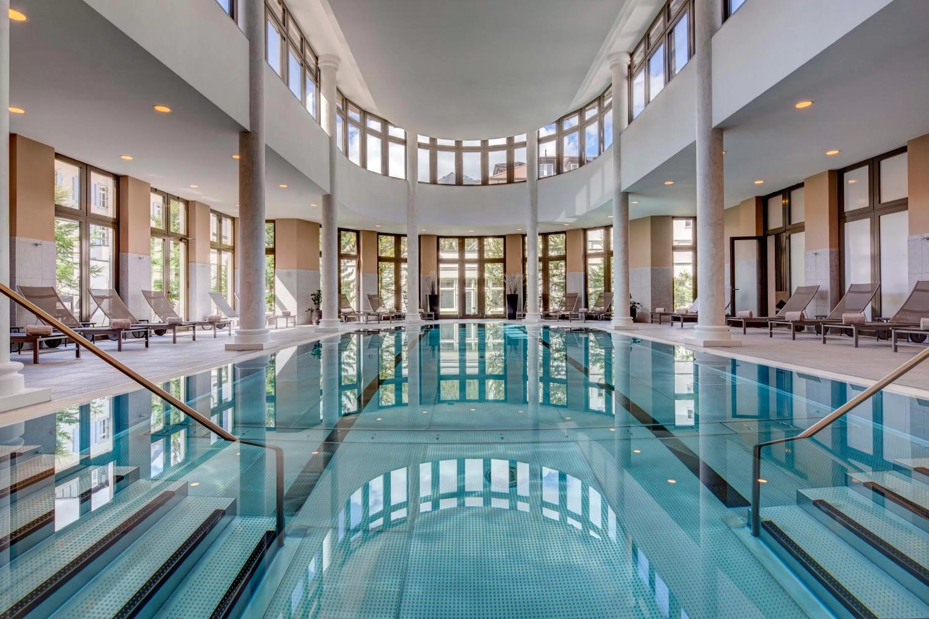 Spa and wellness centre/facilities in Grand Hotel des Bains Kempinski