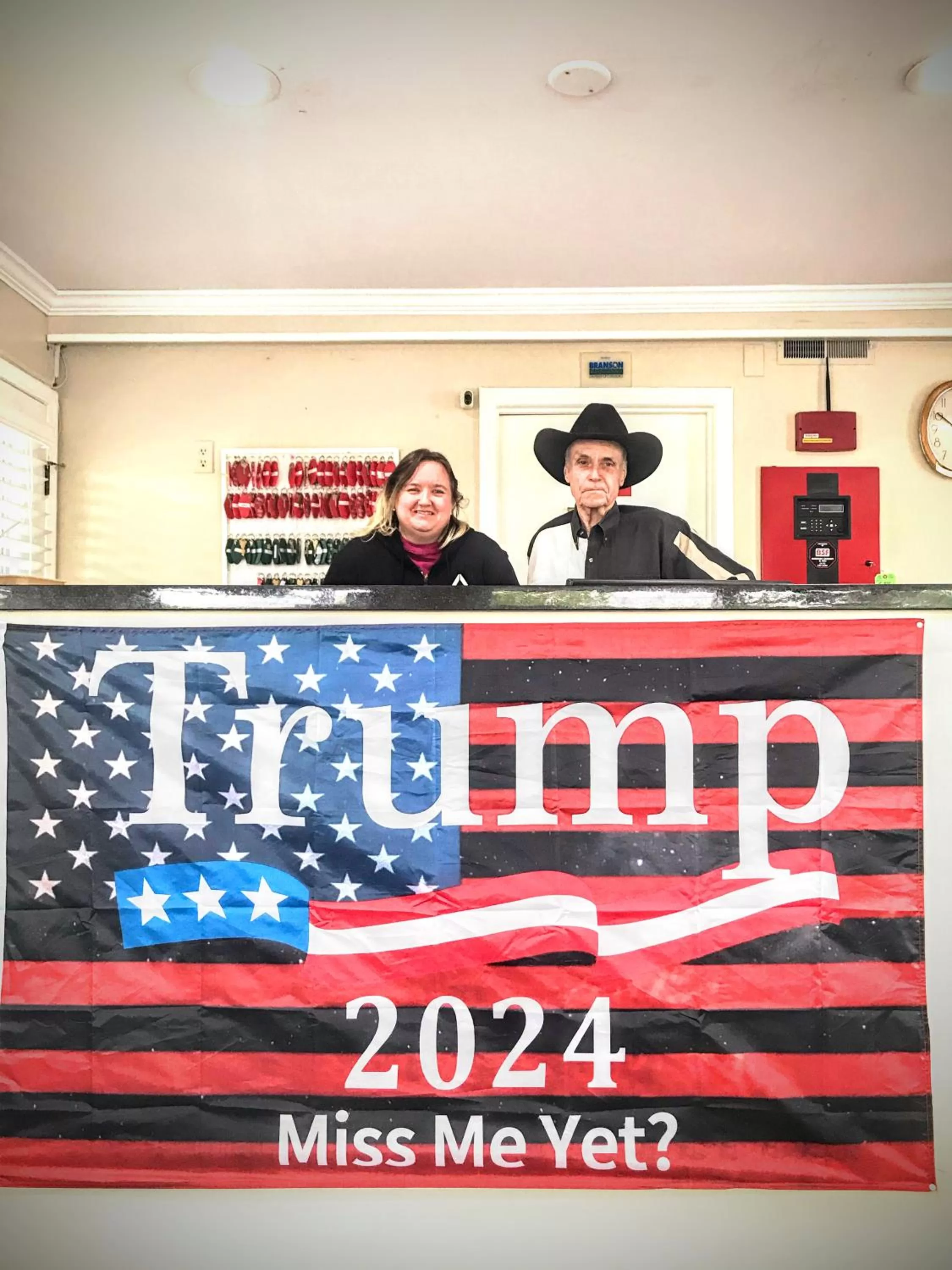 Staff in American Patriot Family Inn aka Oak Grove Inn