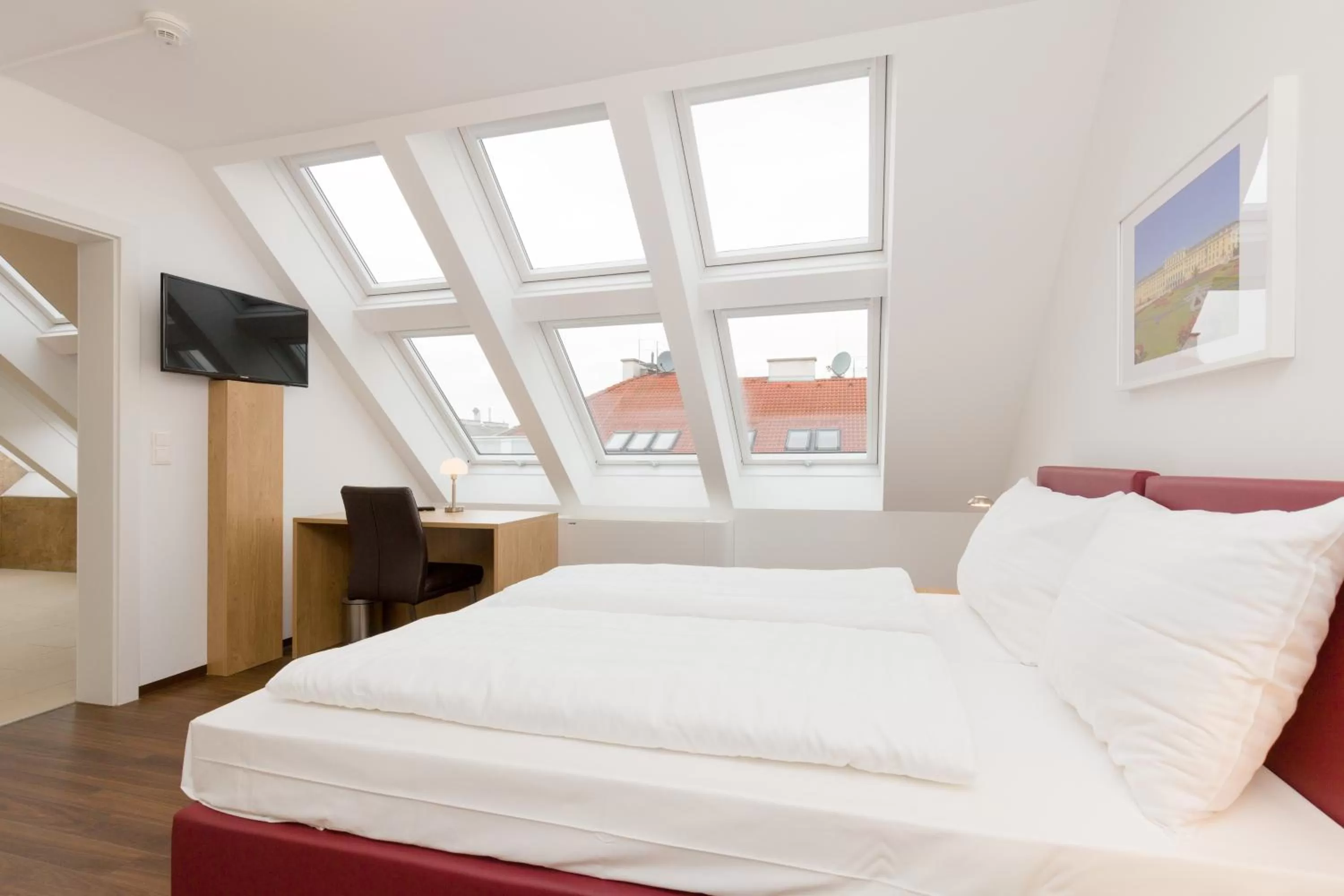 Bed in Vienna Stay Apartments or Rooms 1050