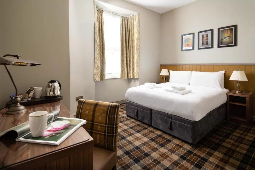 Bedroom, Bed in Oakbank at The Angel Inn - The Inn Collection Group