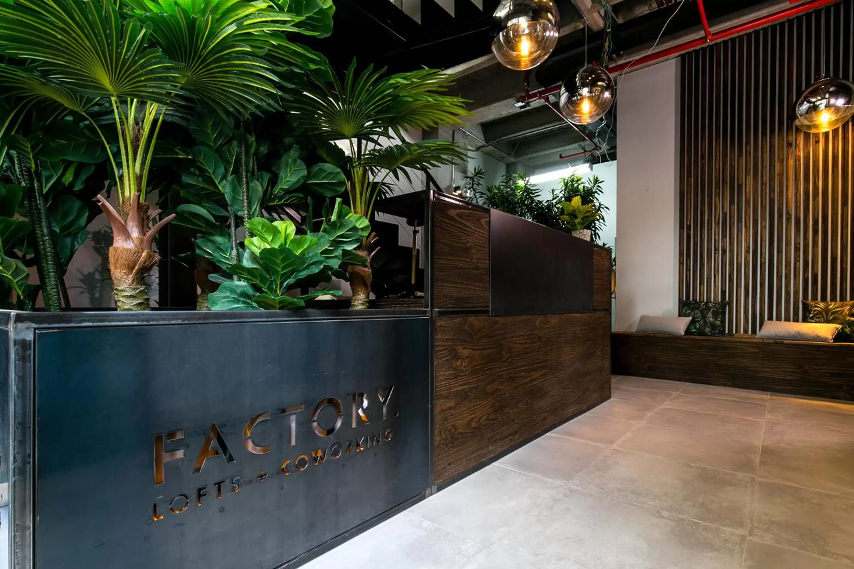 Property logo or sign in Factory Lofts Hotel