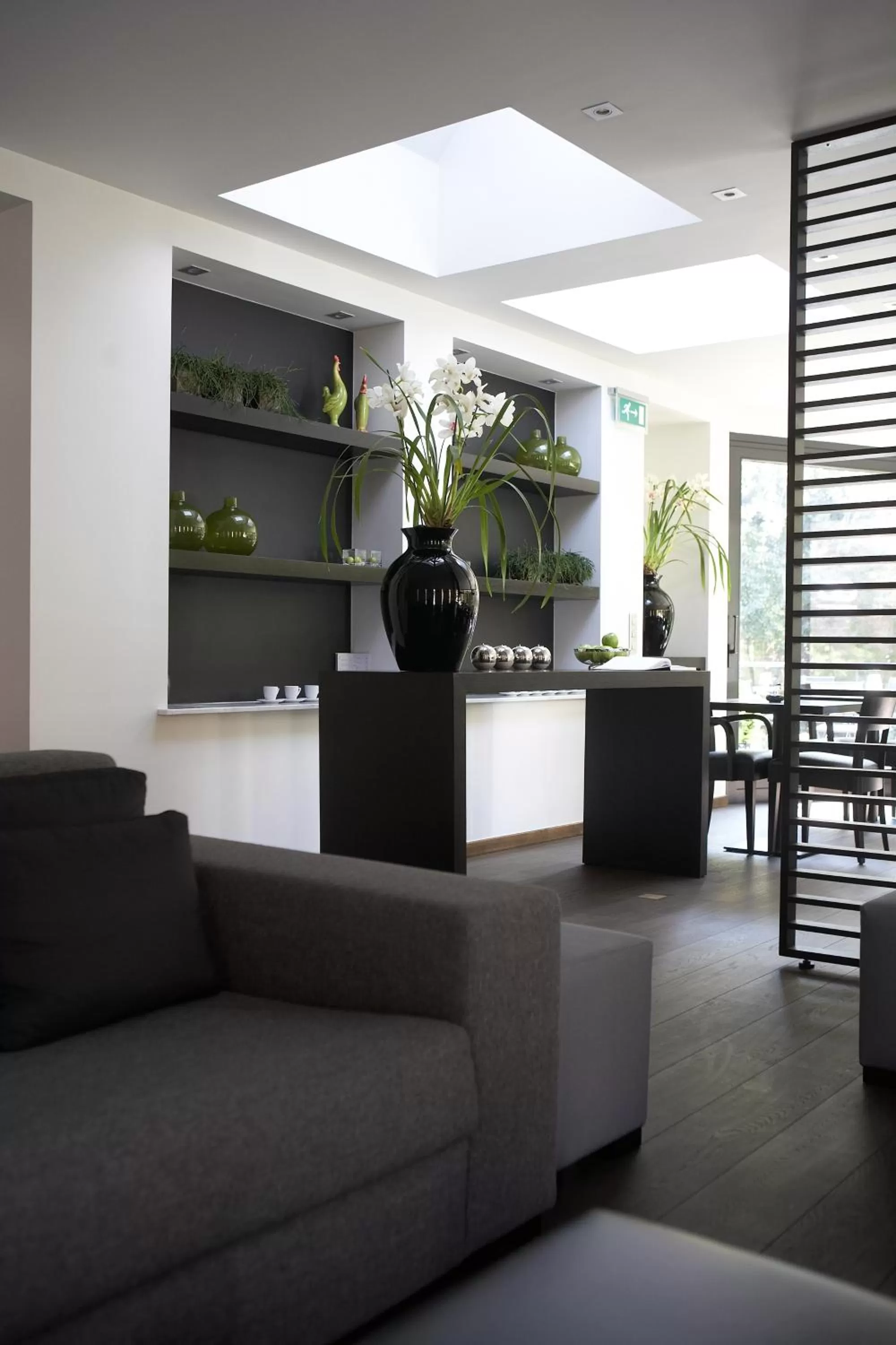 Decorative detail in Hotel Domus