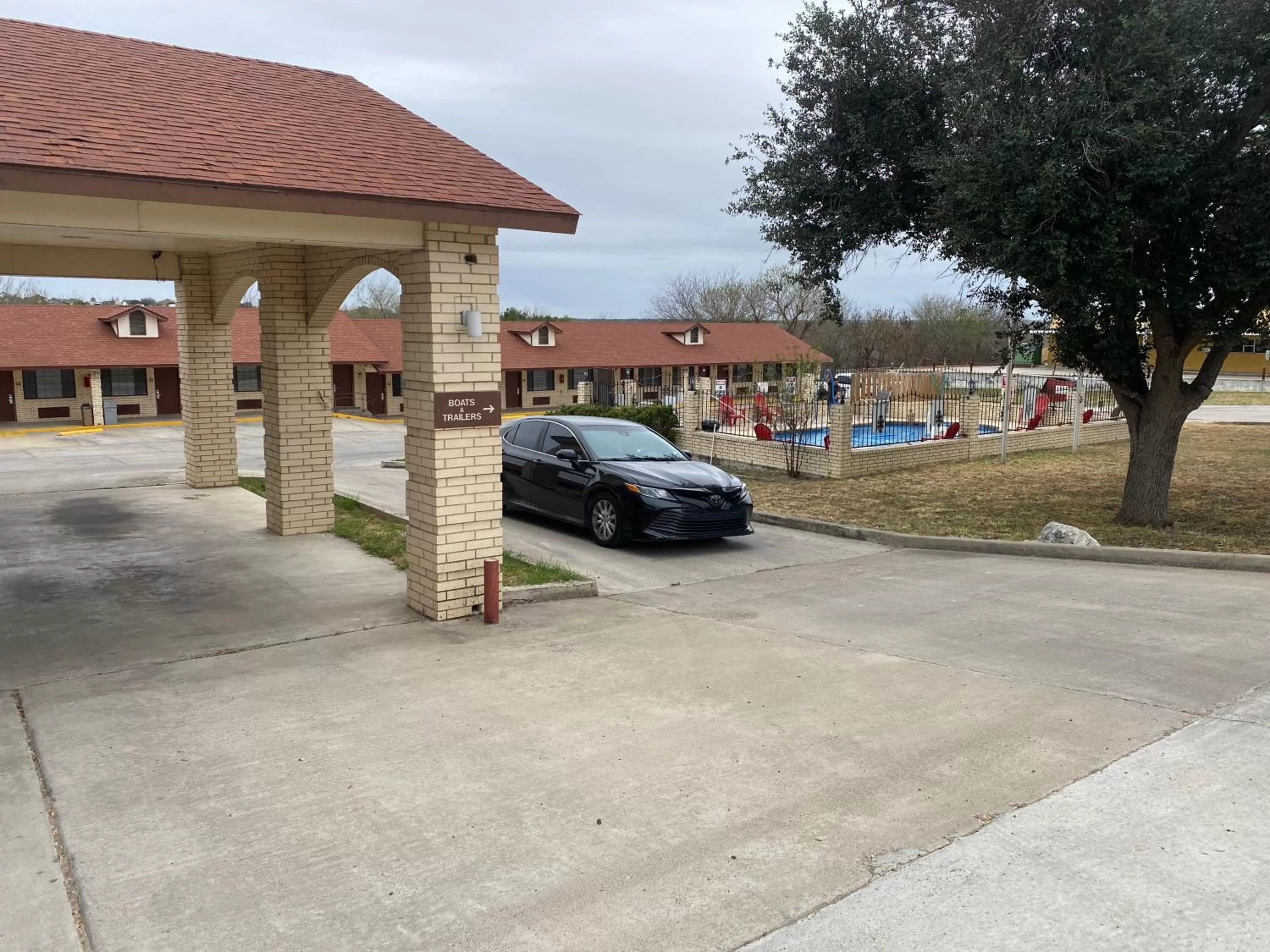 Property building in Falcon Executive Inn