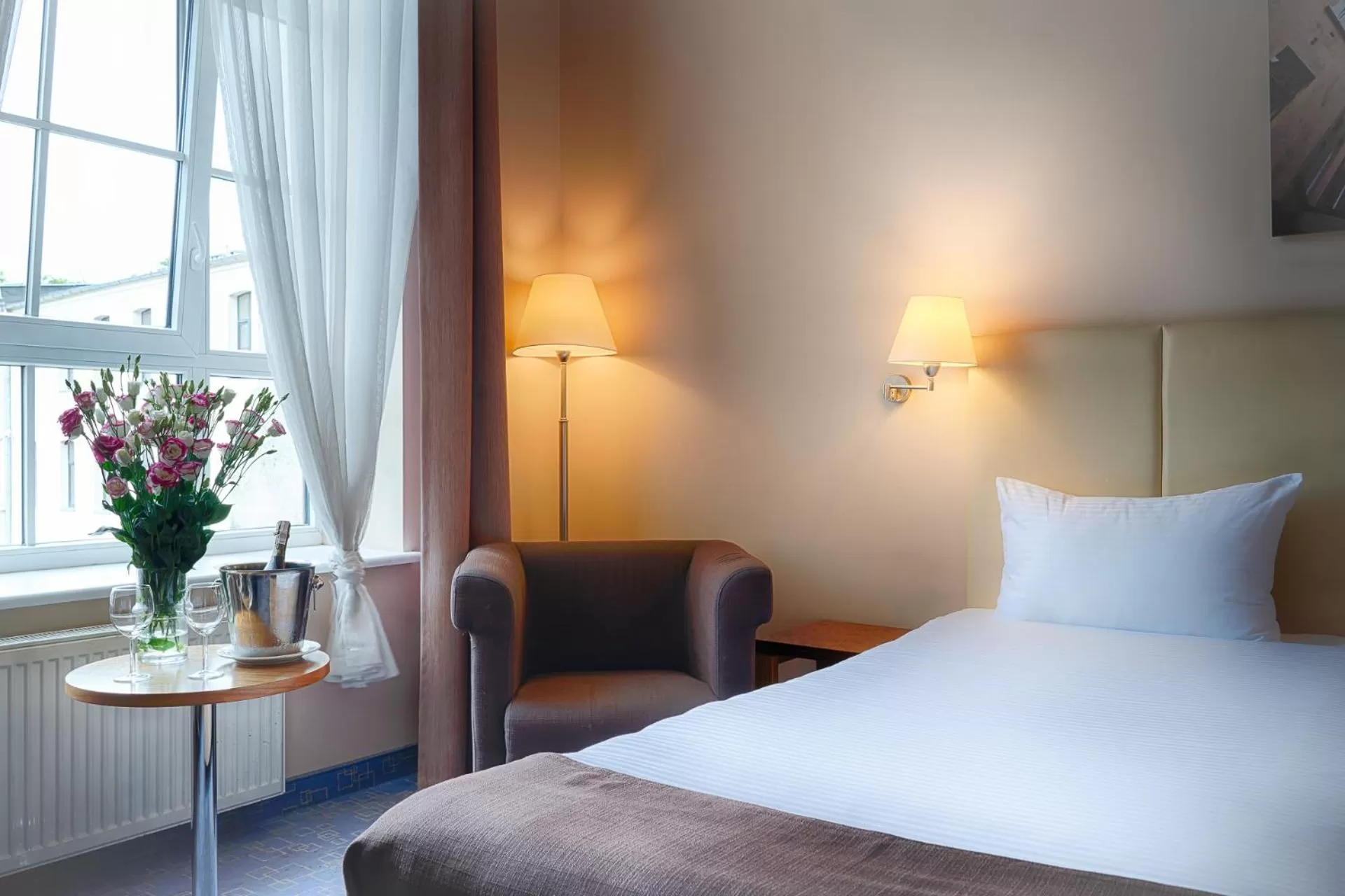 Photo of the whole room, Bed in Focus Hotel Łódź