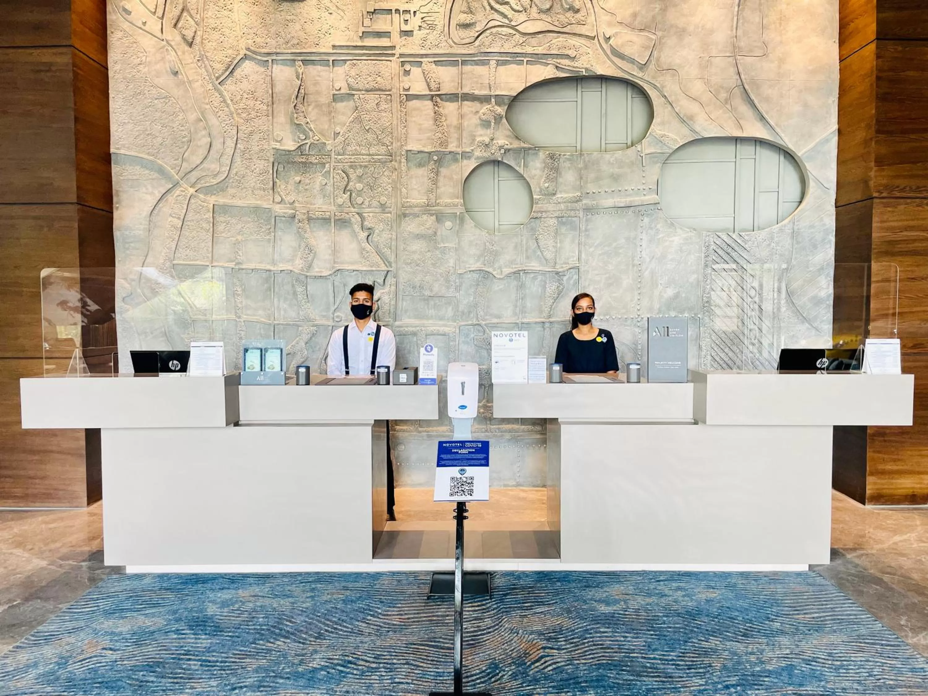 Lobby or reception in Novotel Chandigarh Tribune Chowk