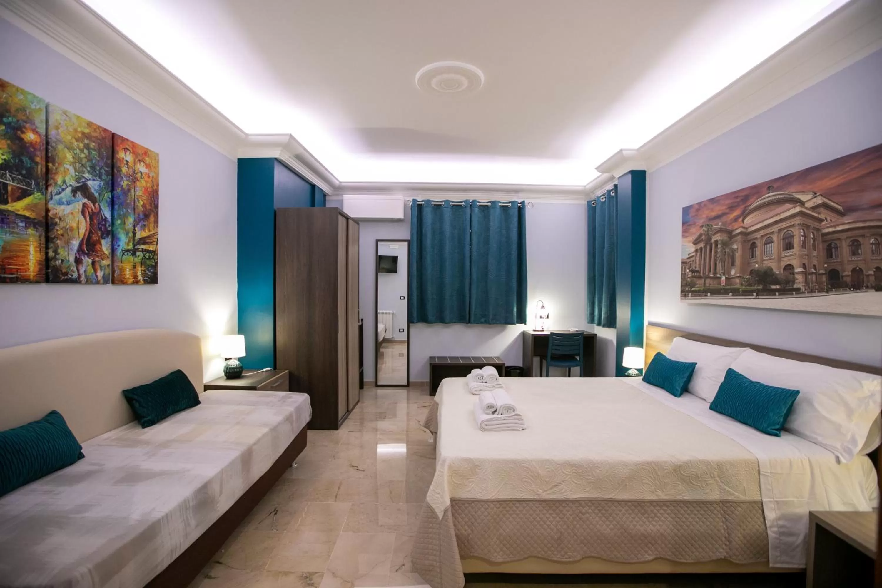 Photo of the whole room, Bed in B&B Azul