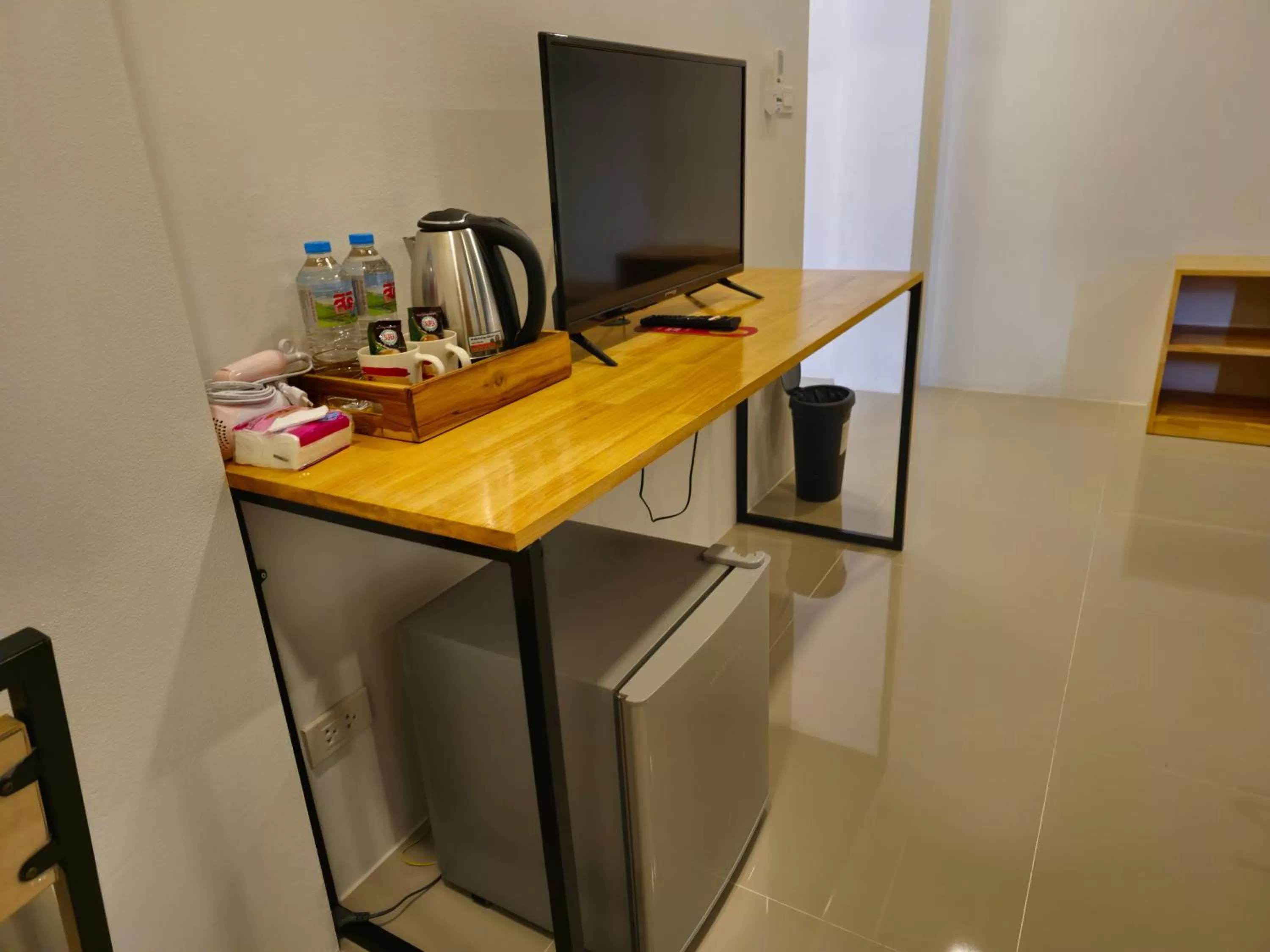 Coffee/tea facilities in Sleepstation at Pratunam