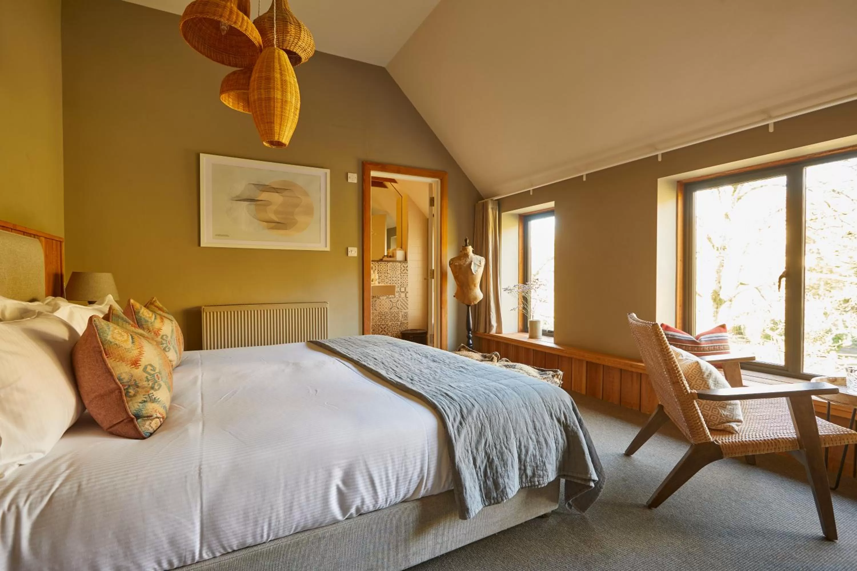 Bedroom, Bed in Timbrell's Yard