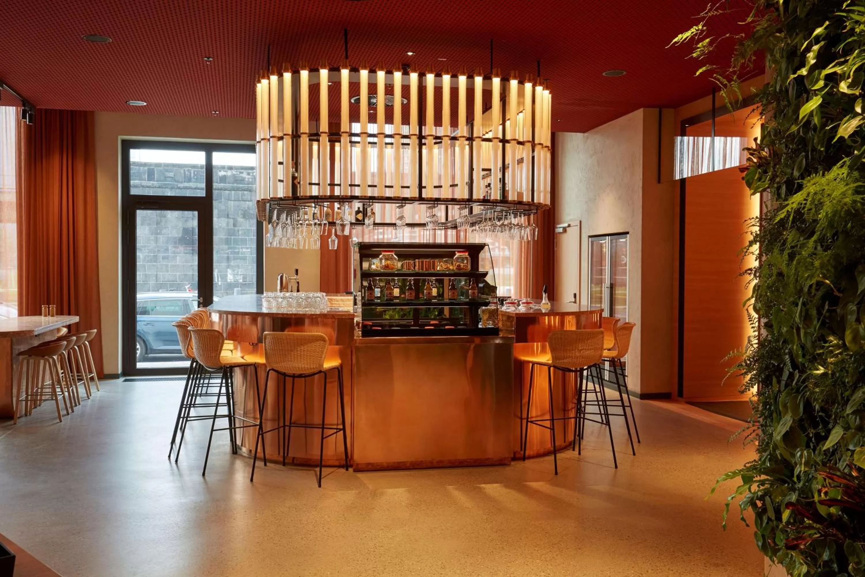 Lounge or bar in Scandic Frankfurt Hafenpark