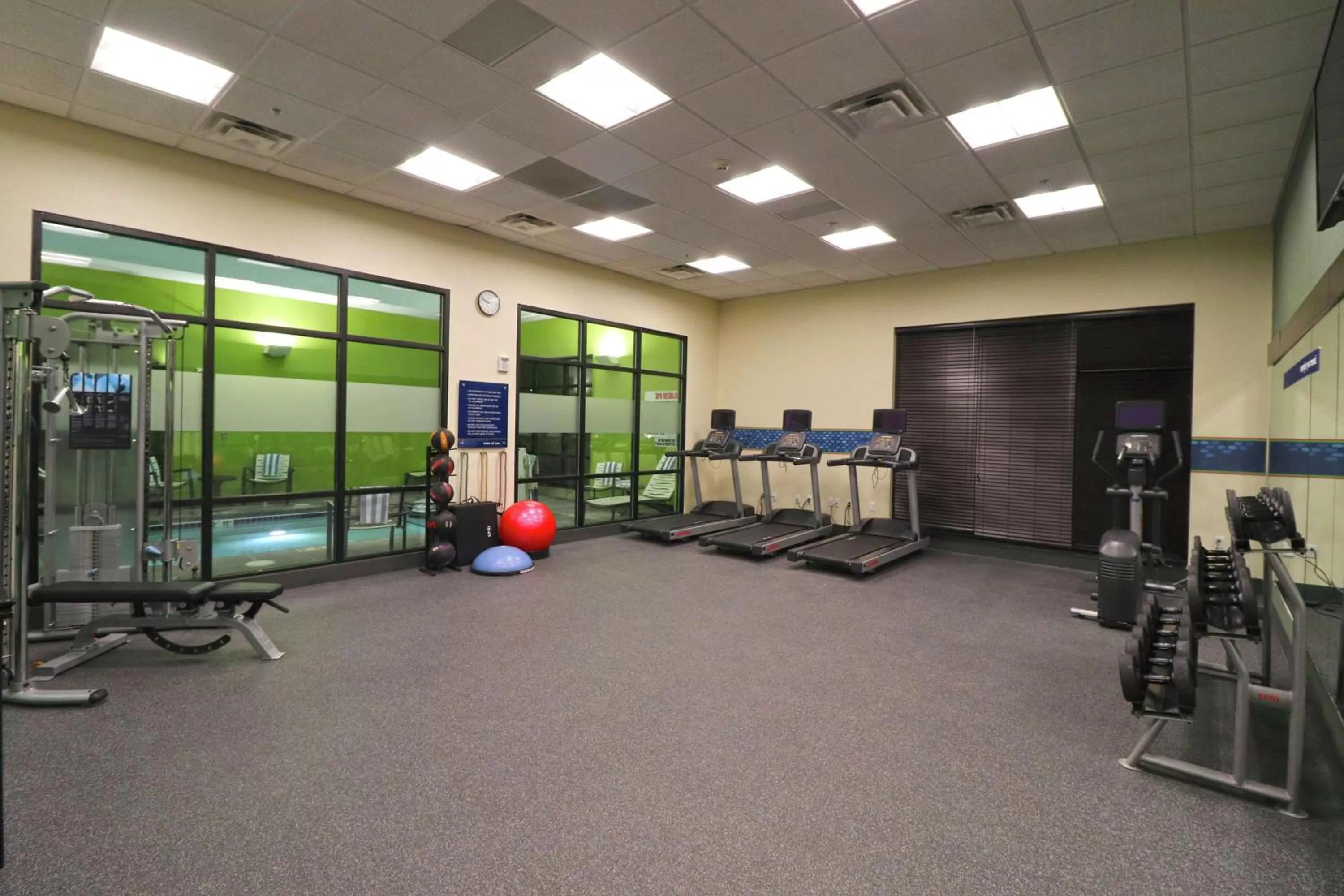 Fitness centre/facilities in Hampton Inn Kearney
