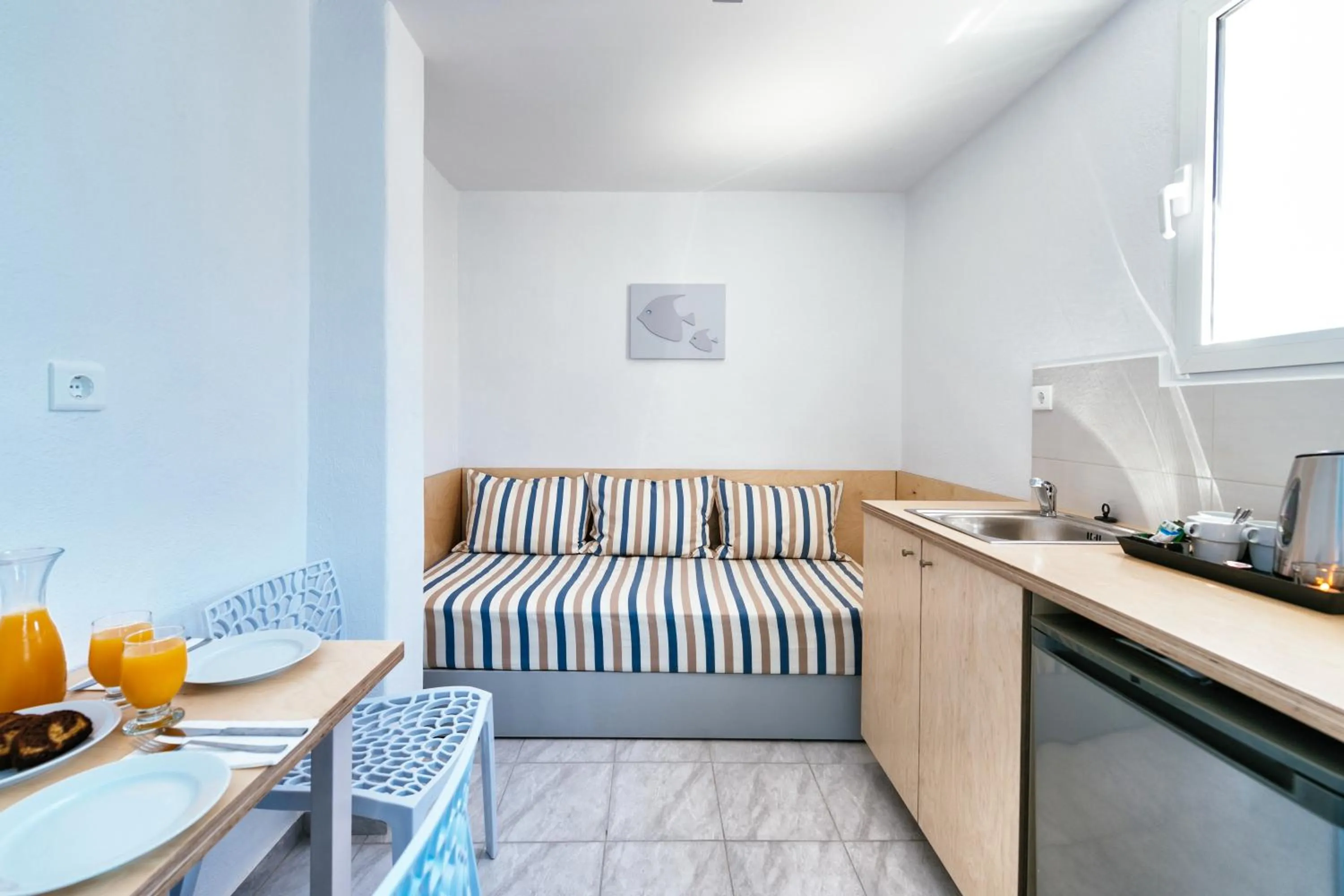 Coffee/tea facilities in Elounda Krini Hotel