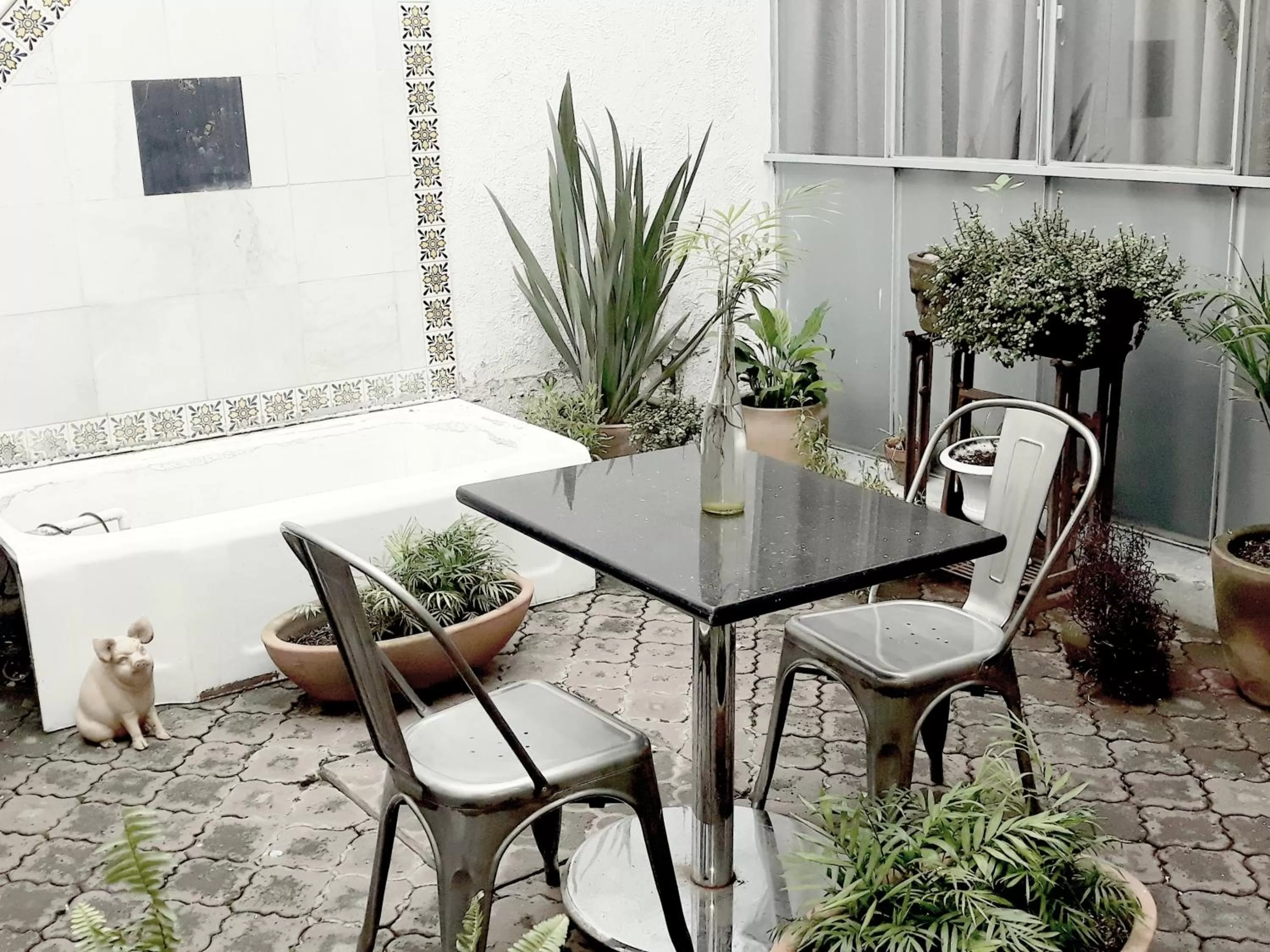 Patio in VL Hotel Boutique Consulado Chapu Guadalajara